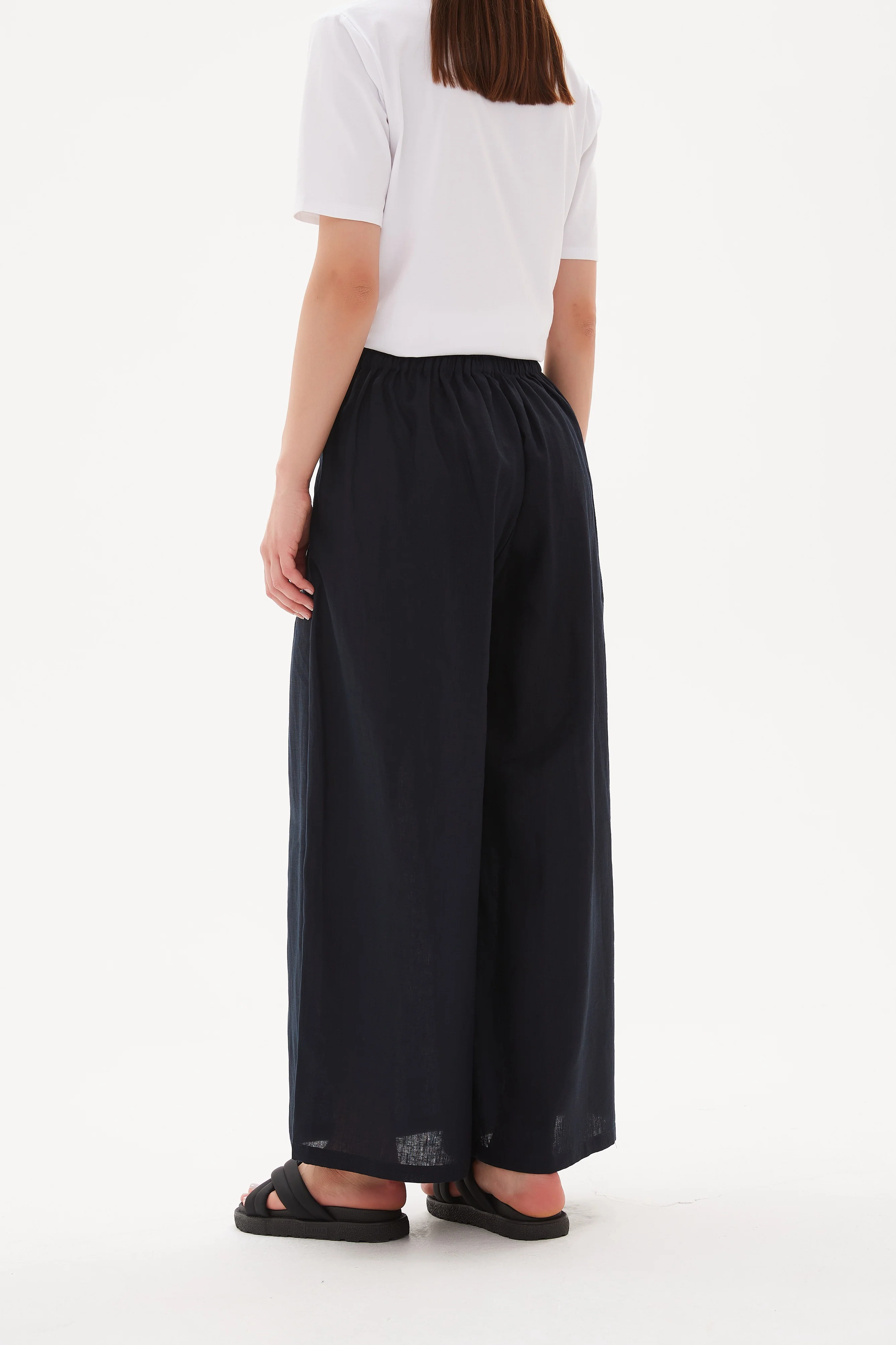 ELASTIC BACK PALAZZO PANT - Image 25