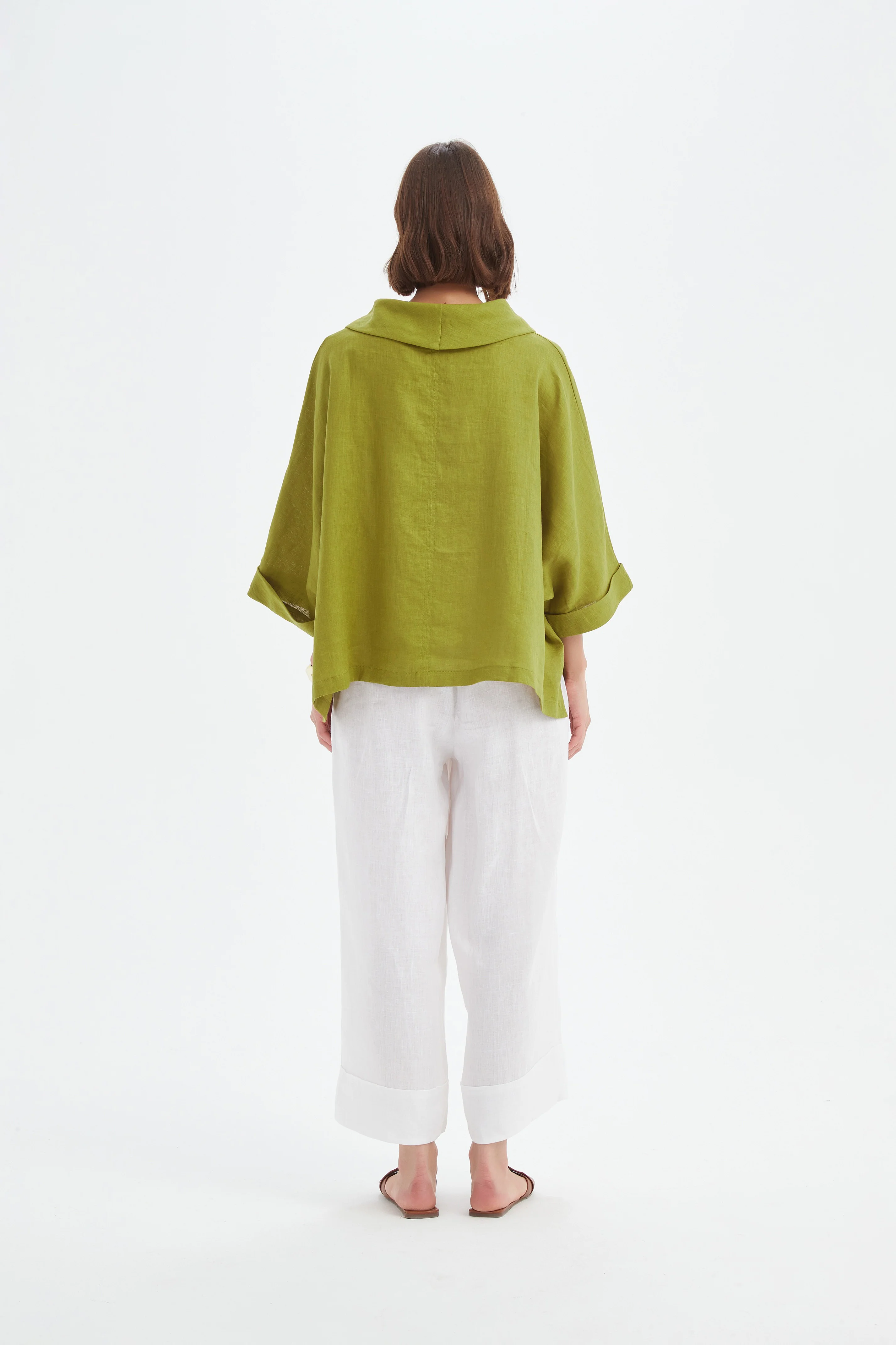 FUNNEL NECK BOXY TOP - Image 12