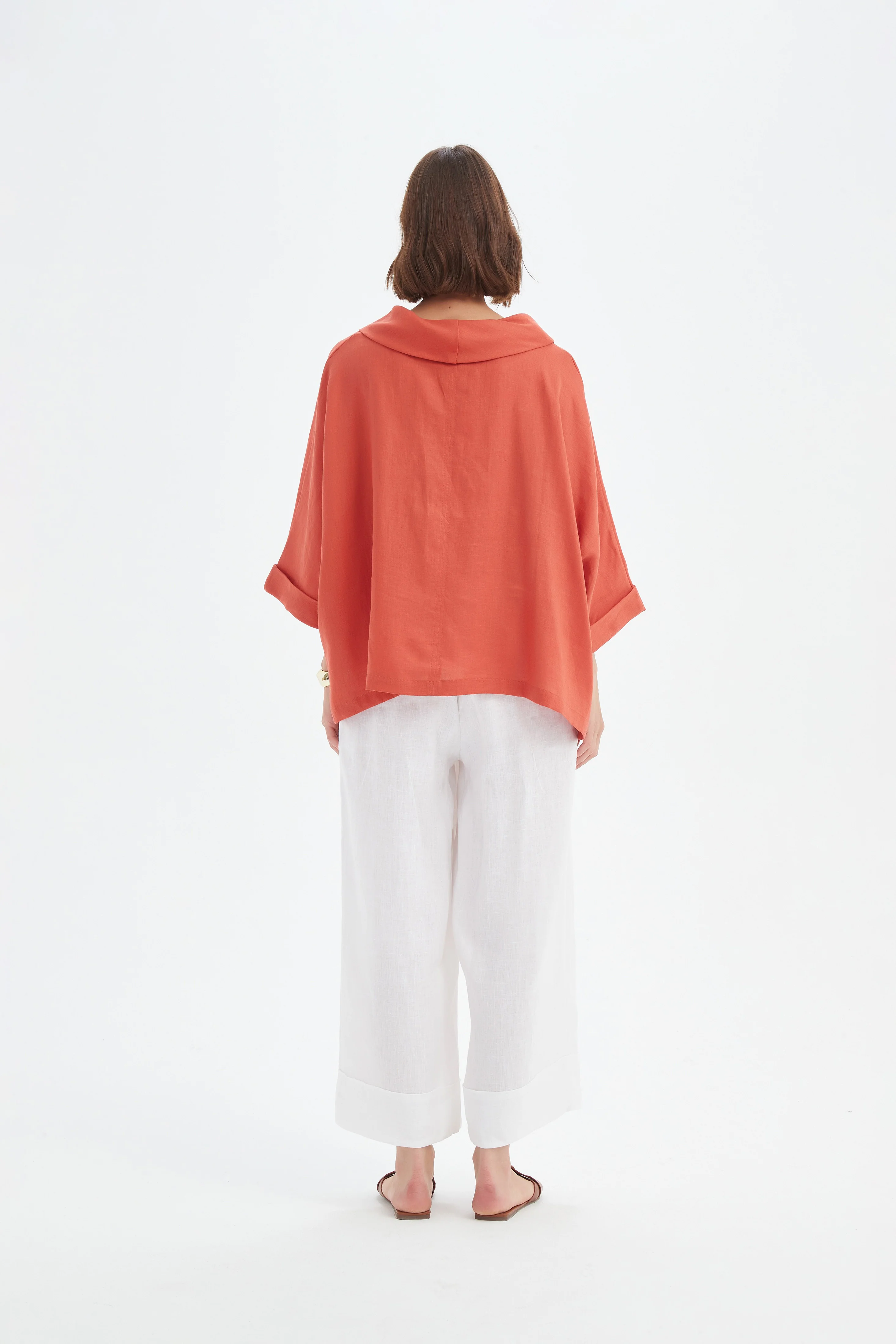 FUNNEL NECK BOXY TOP - Image 18