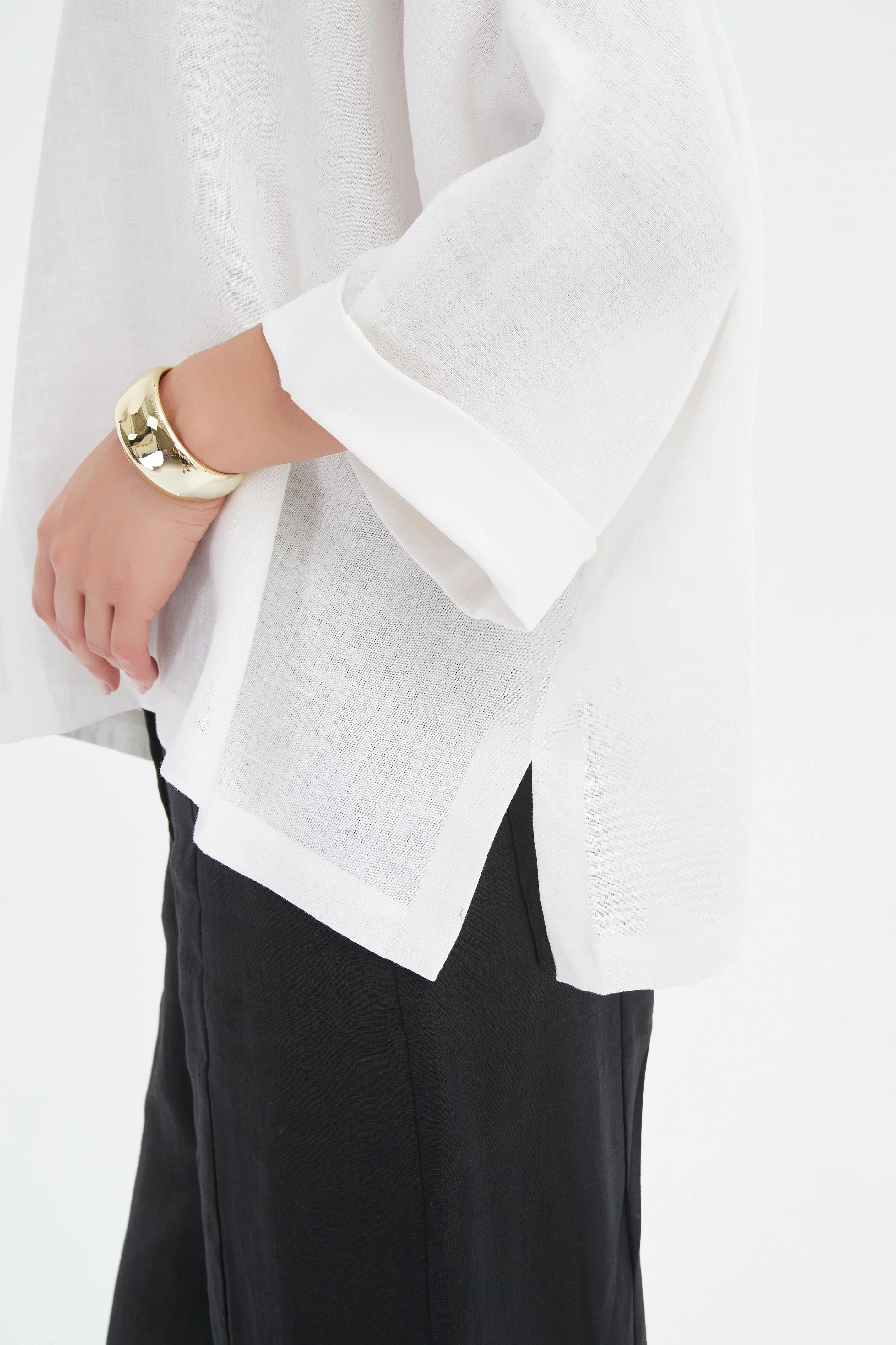 FUNNEL NECK BOXY TOP - Image 31