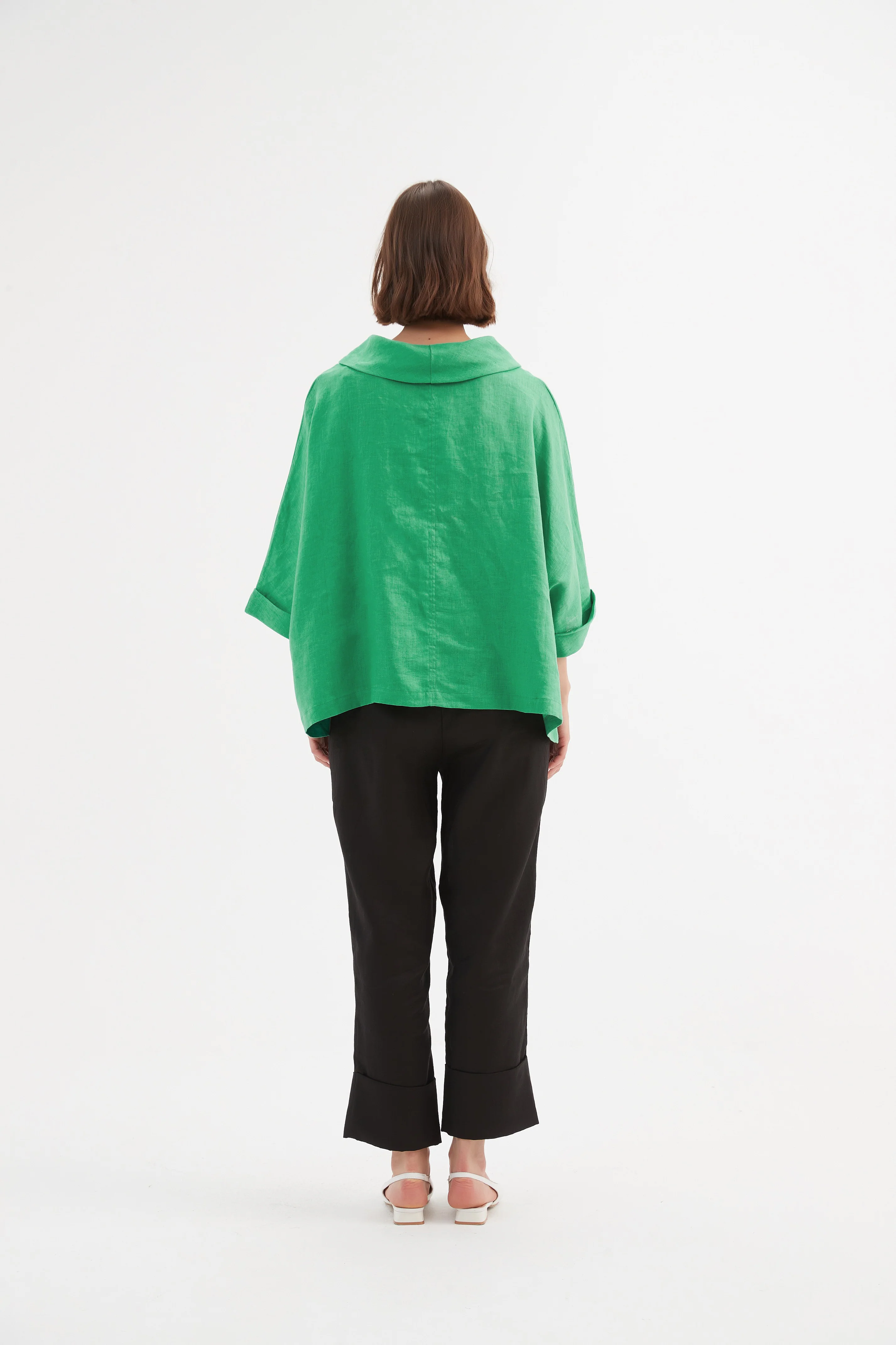 FUNNEL NECK BOXY TOP - Image 43