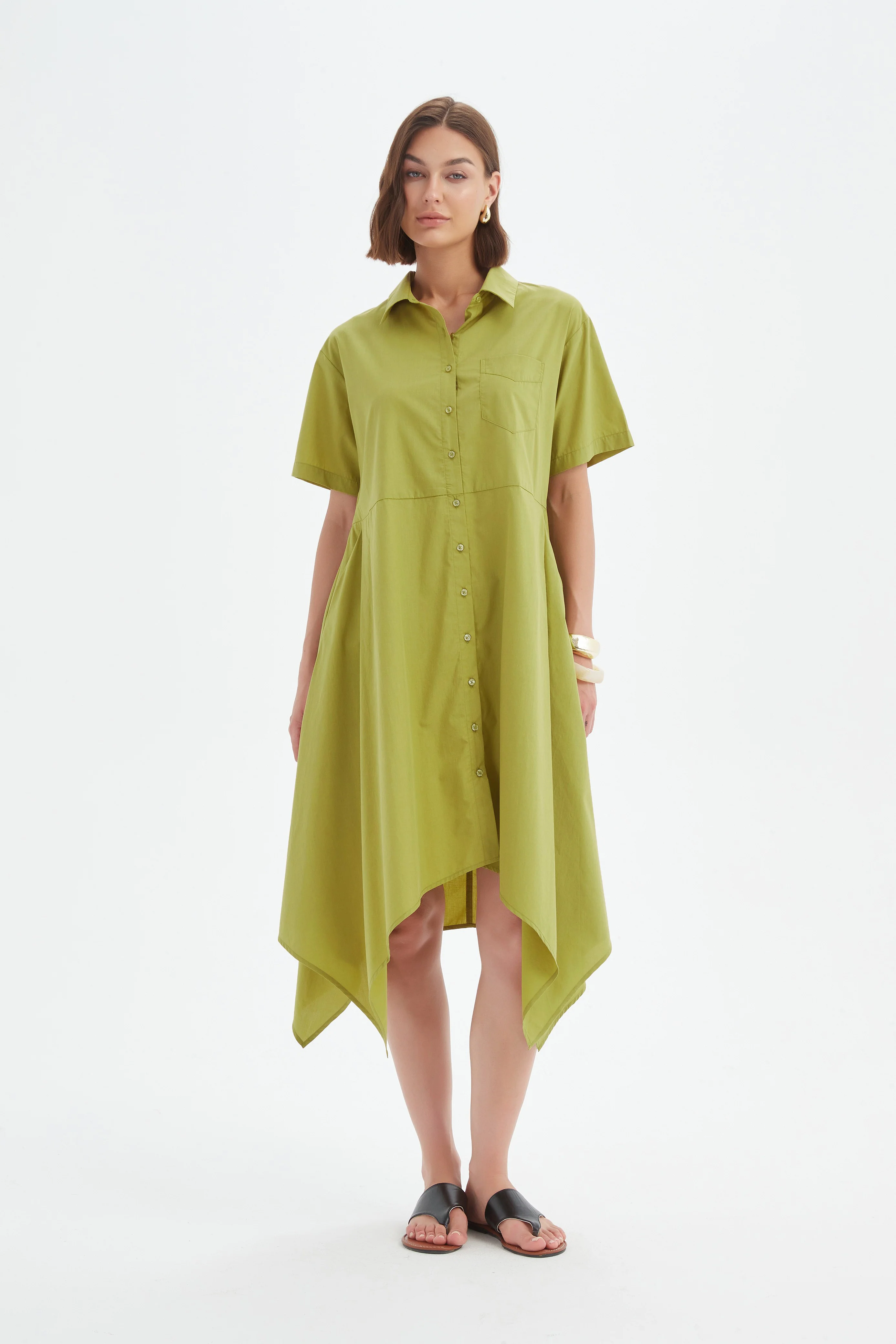 HANKY HEM SHIRT DRESS - Image 12