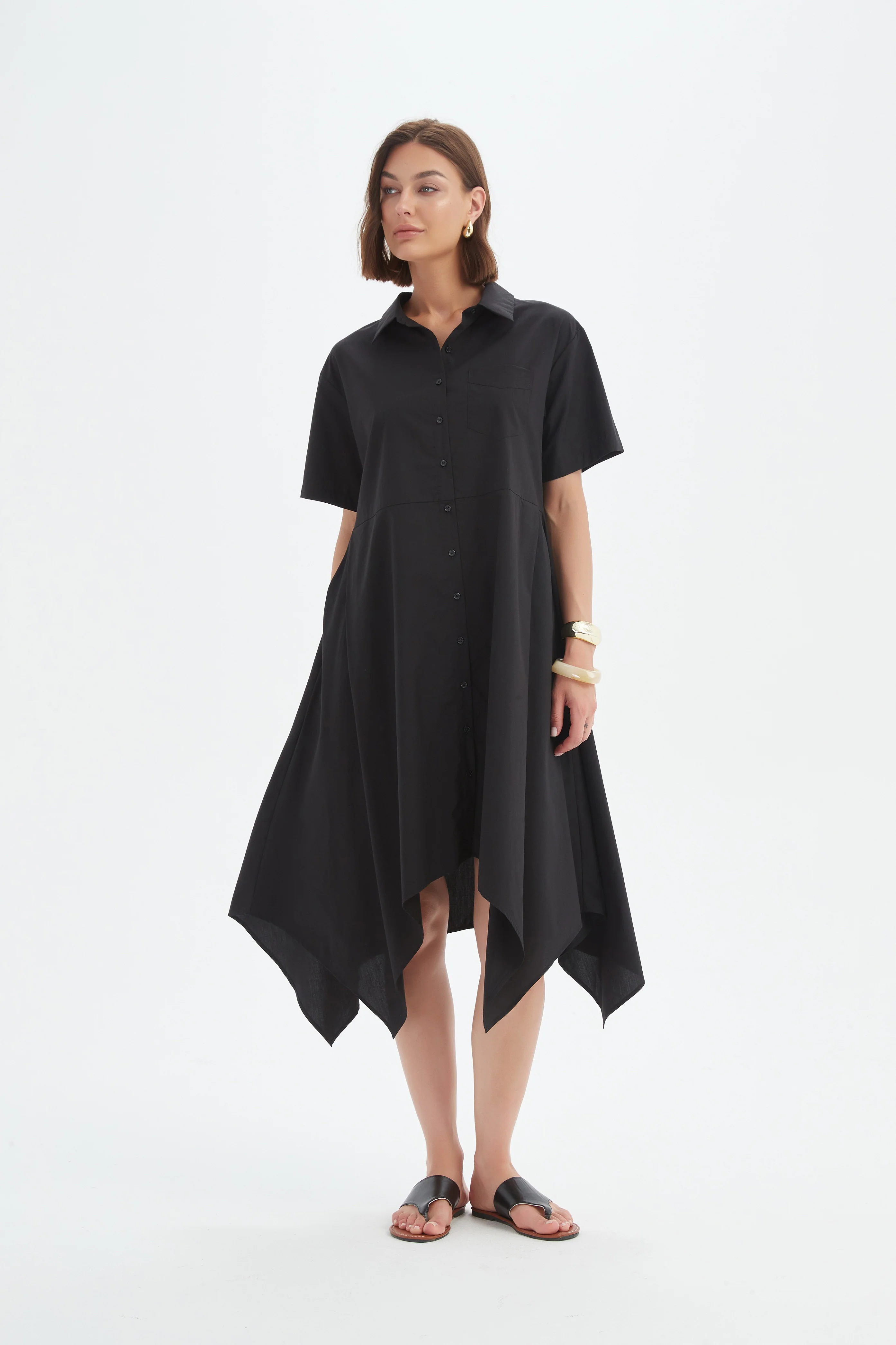 HANKY HEM SHIRT DRESS - Image 18
