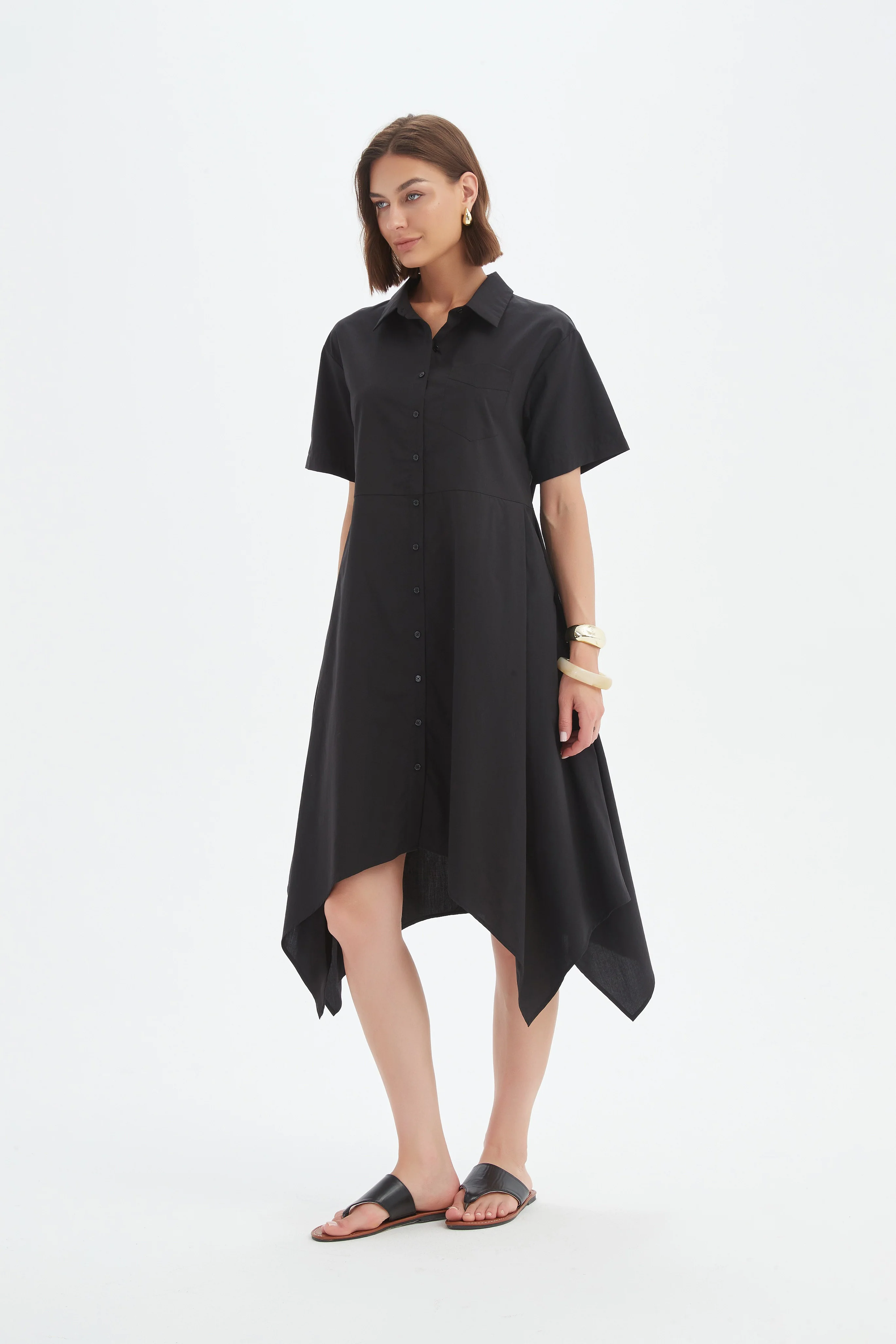 HANKY HEM SHIRT DRESS - Image 19
