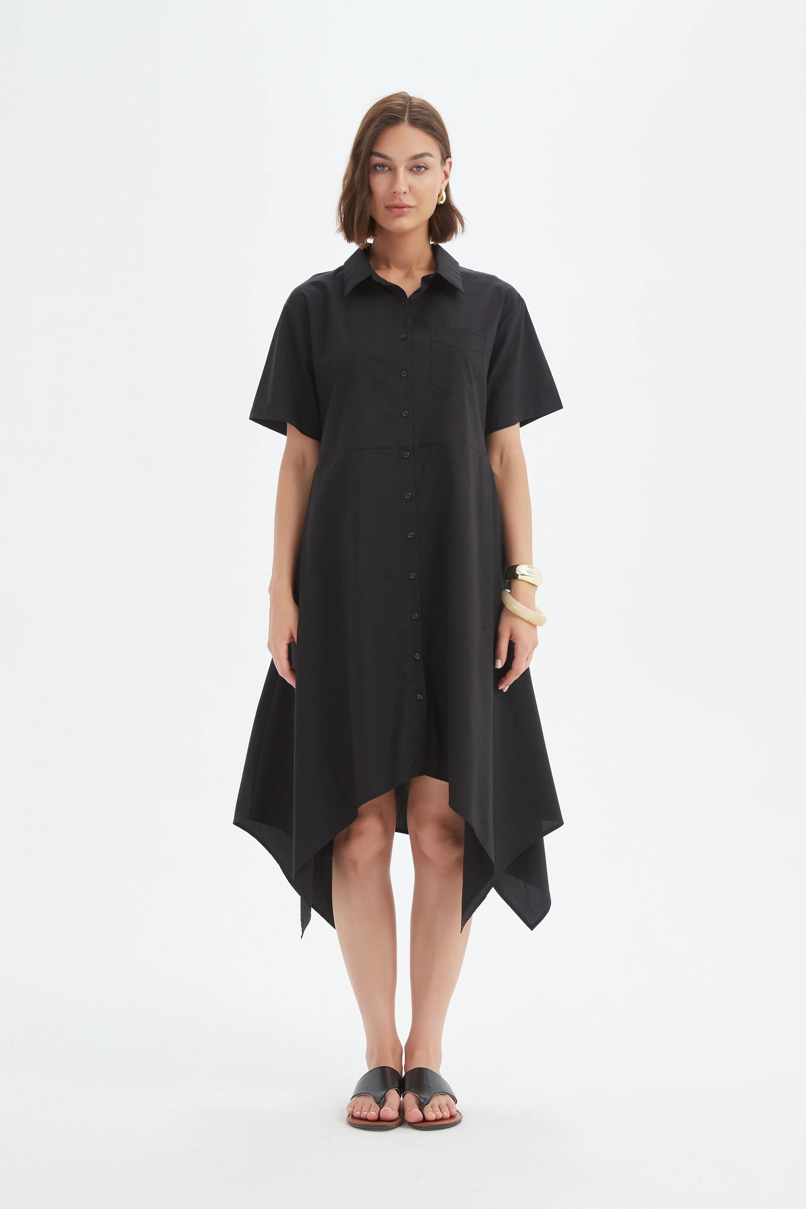 HANKY HEM SHIRT DRESS - Image 20