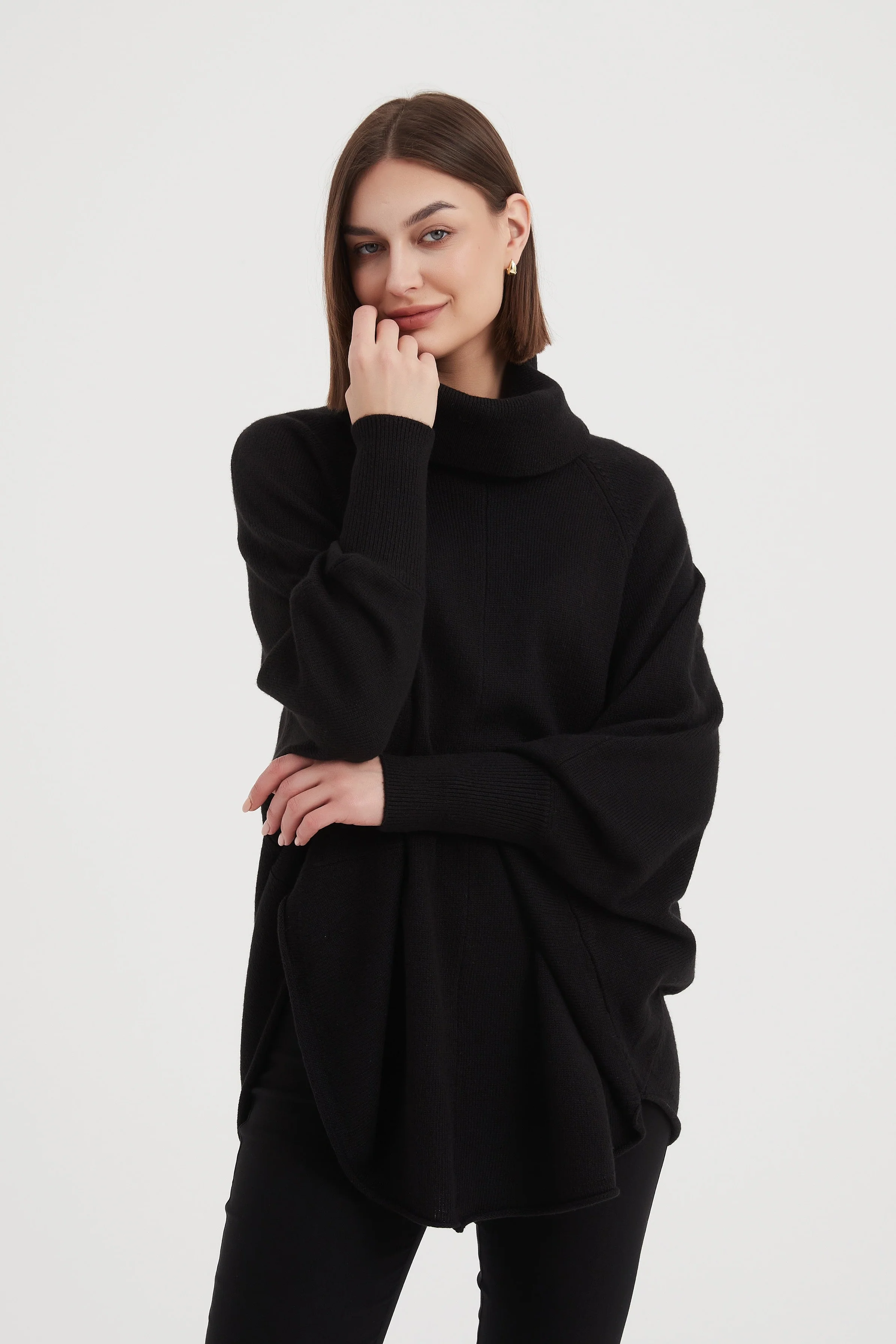 HIGH NECK OVERSIZED KNIT - Image 15