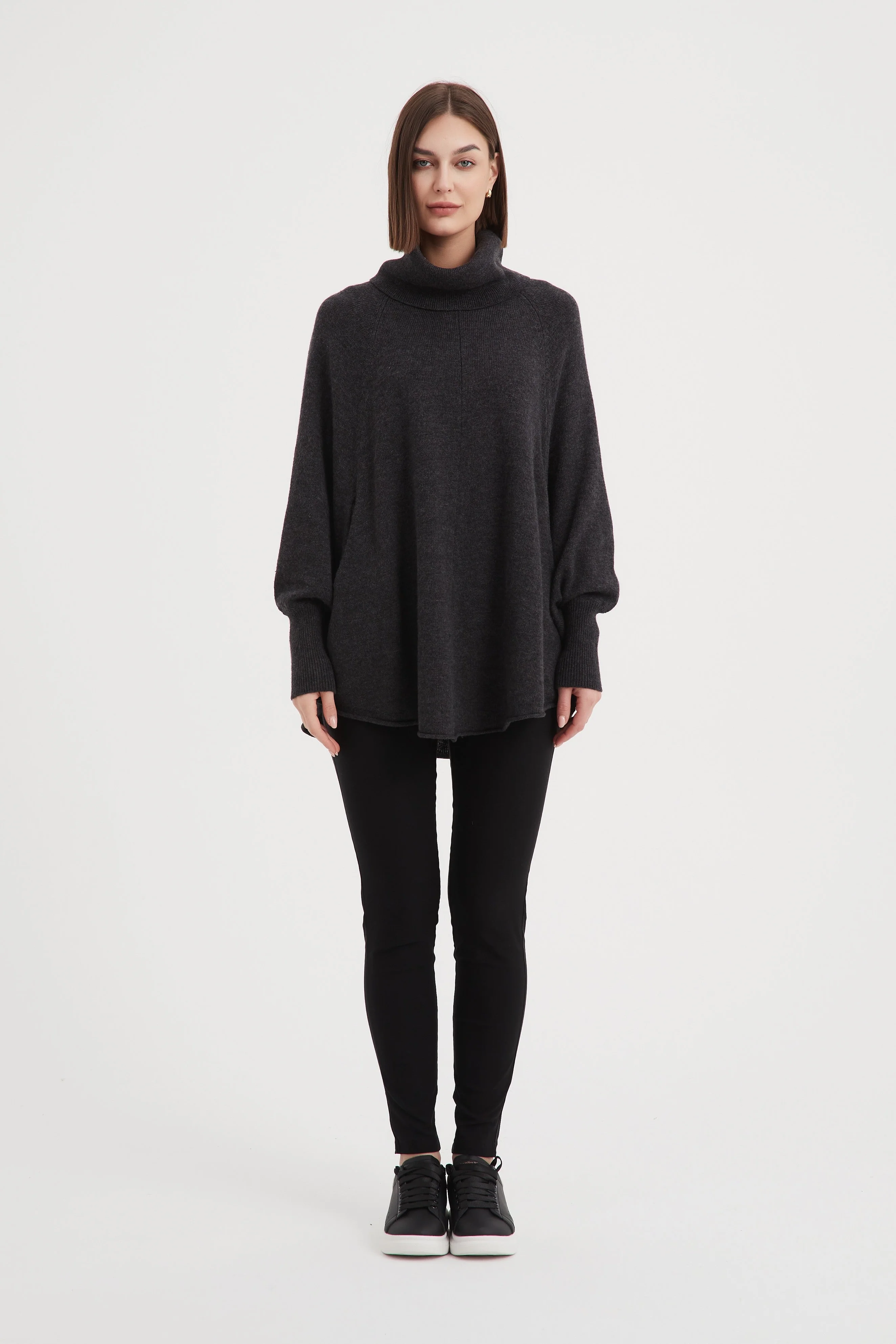HIGH NECK OVERSIZED KNIT - Image 20