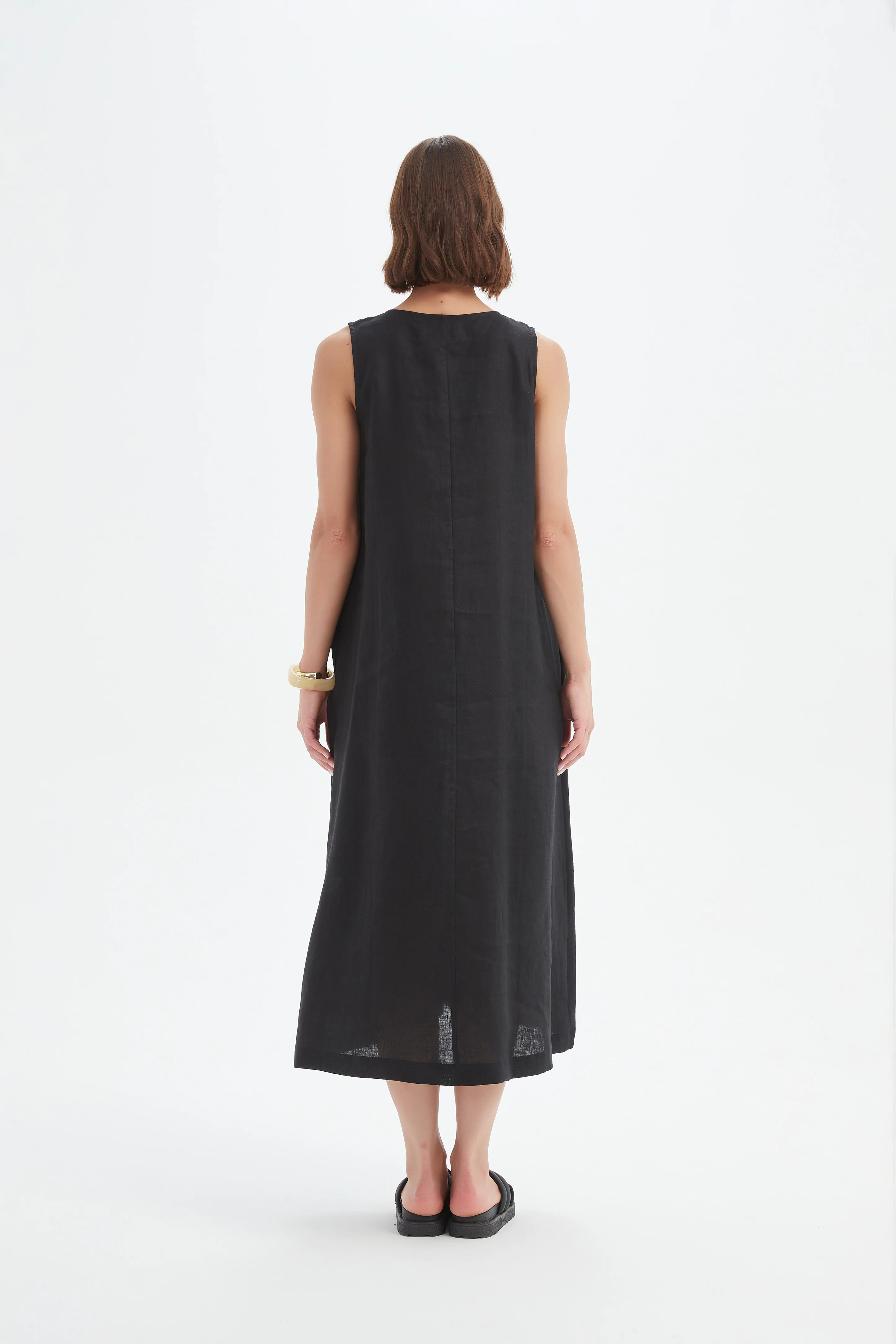 INVERTED PLEAT DRESS - Image 12