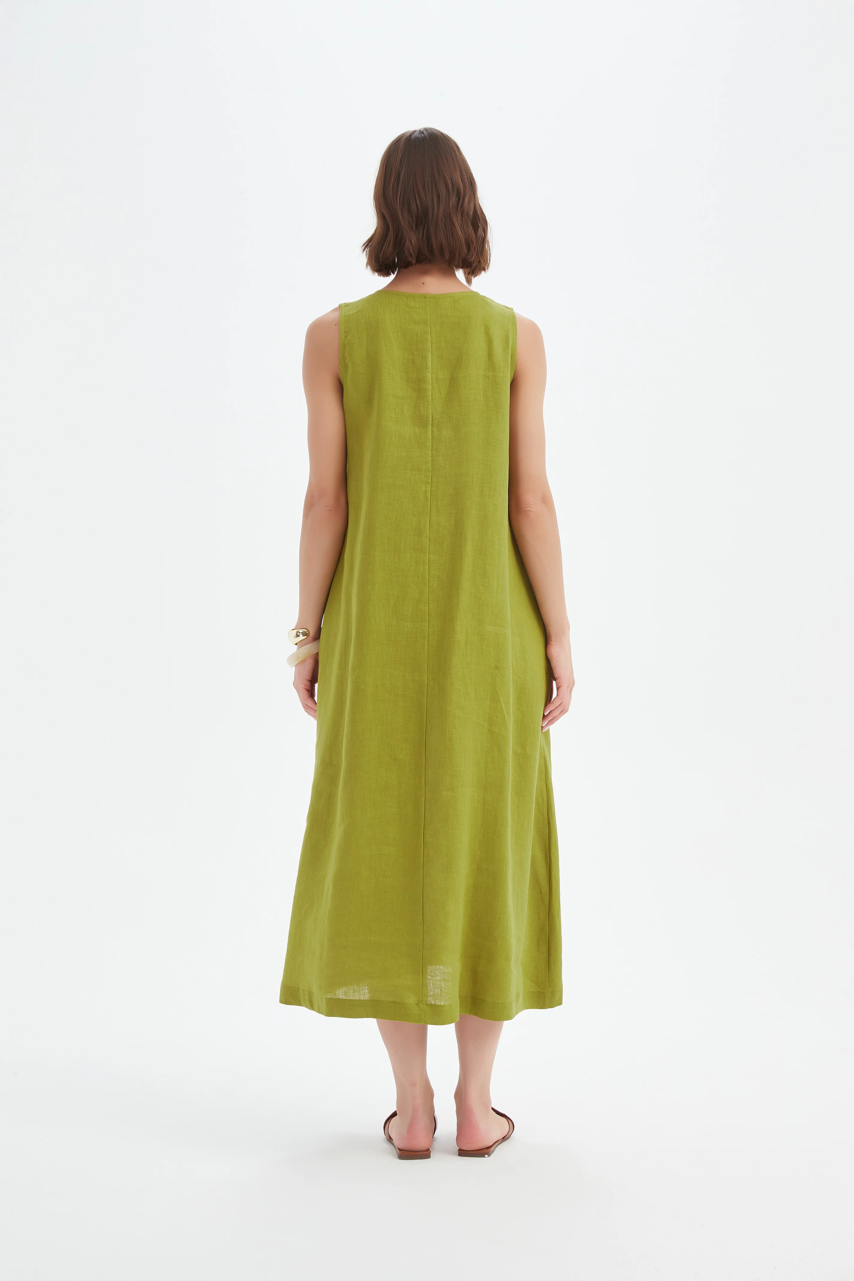 INVERTED PLEAT DRESS - Image 22