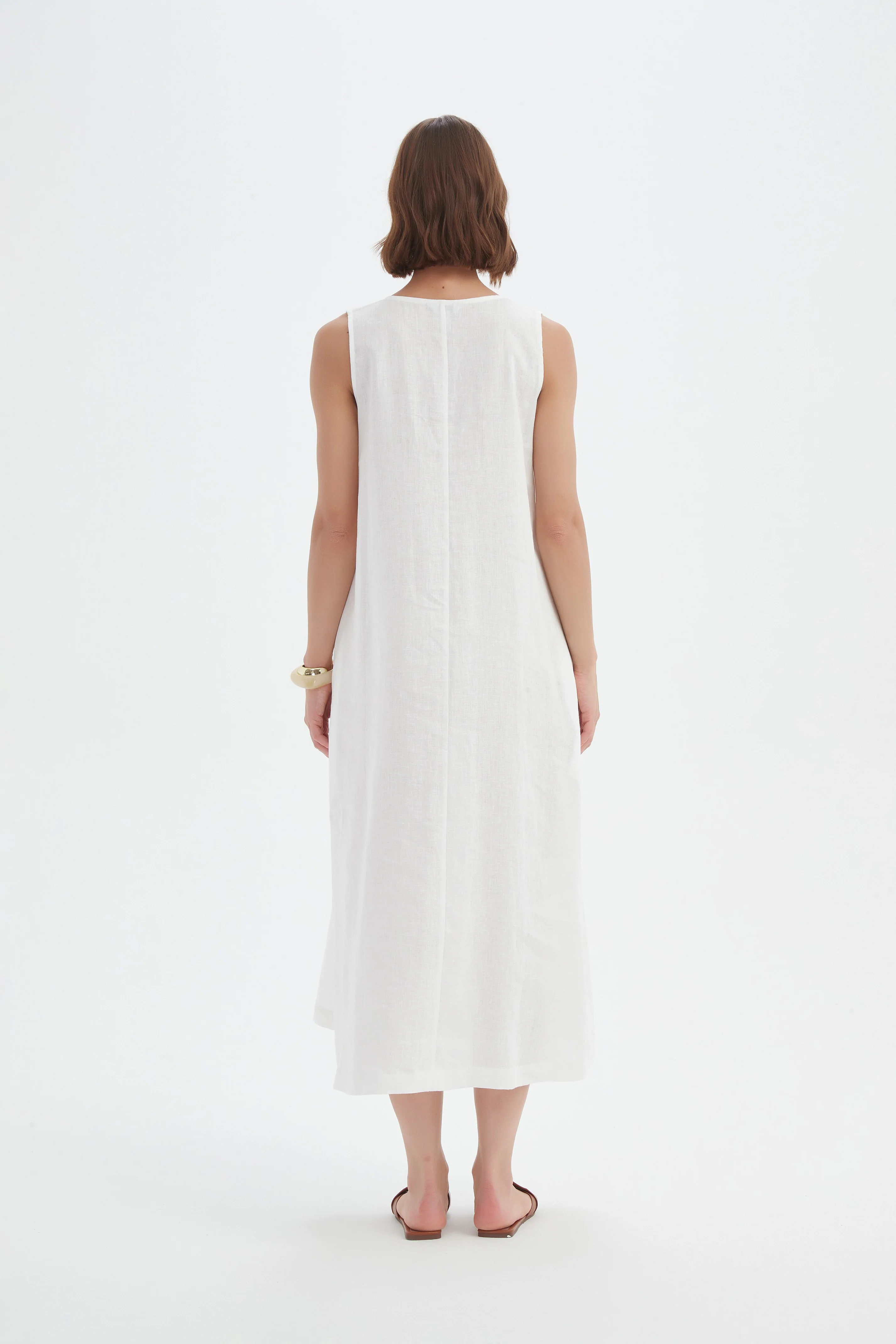 INVERTED PLEAT DRESS - Image 7