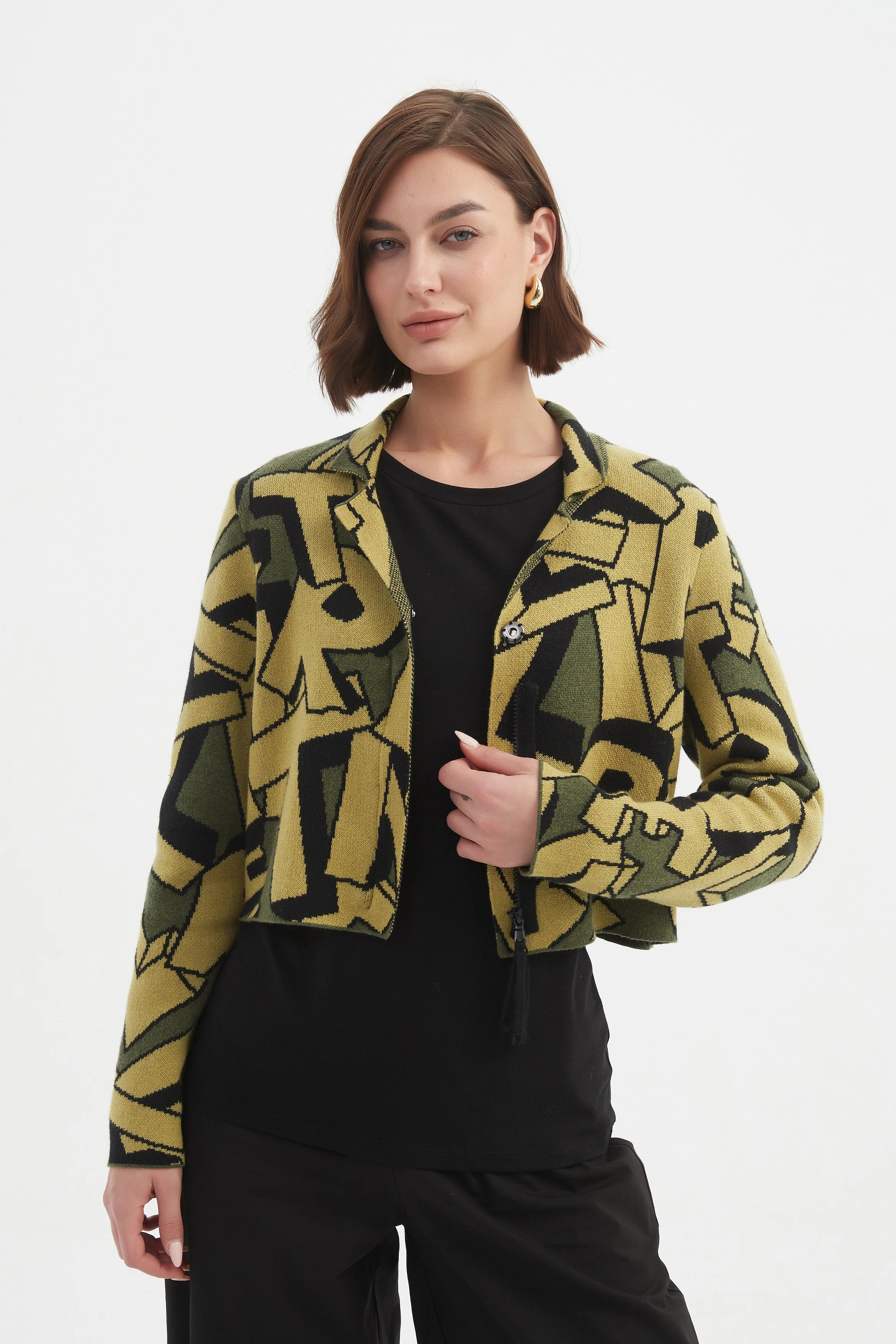 LETTERBLOCK ZIP CARDIGAN - Image 11