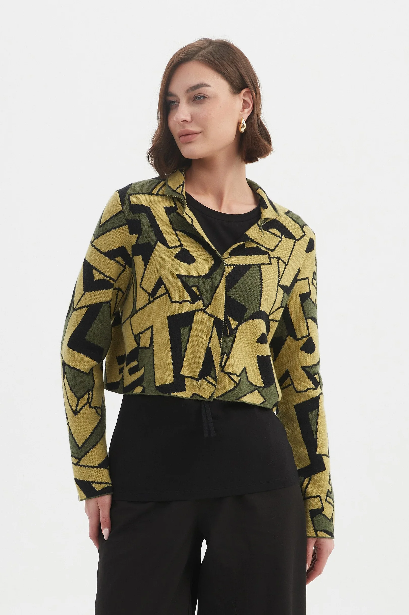 LETTERBLOCK ZIP CARDIGAN - Image 12
