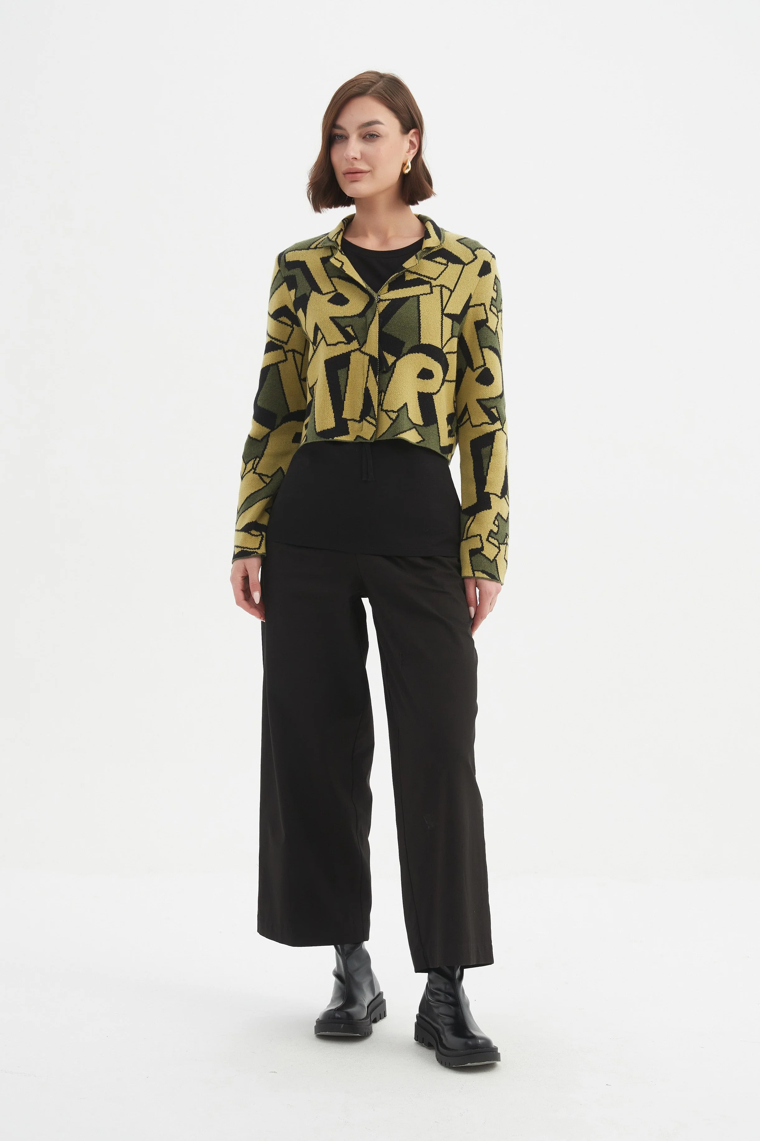 LETTERBLOCK ZIP CARDIGAN - Image 13