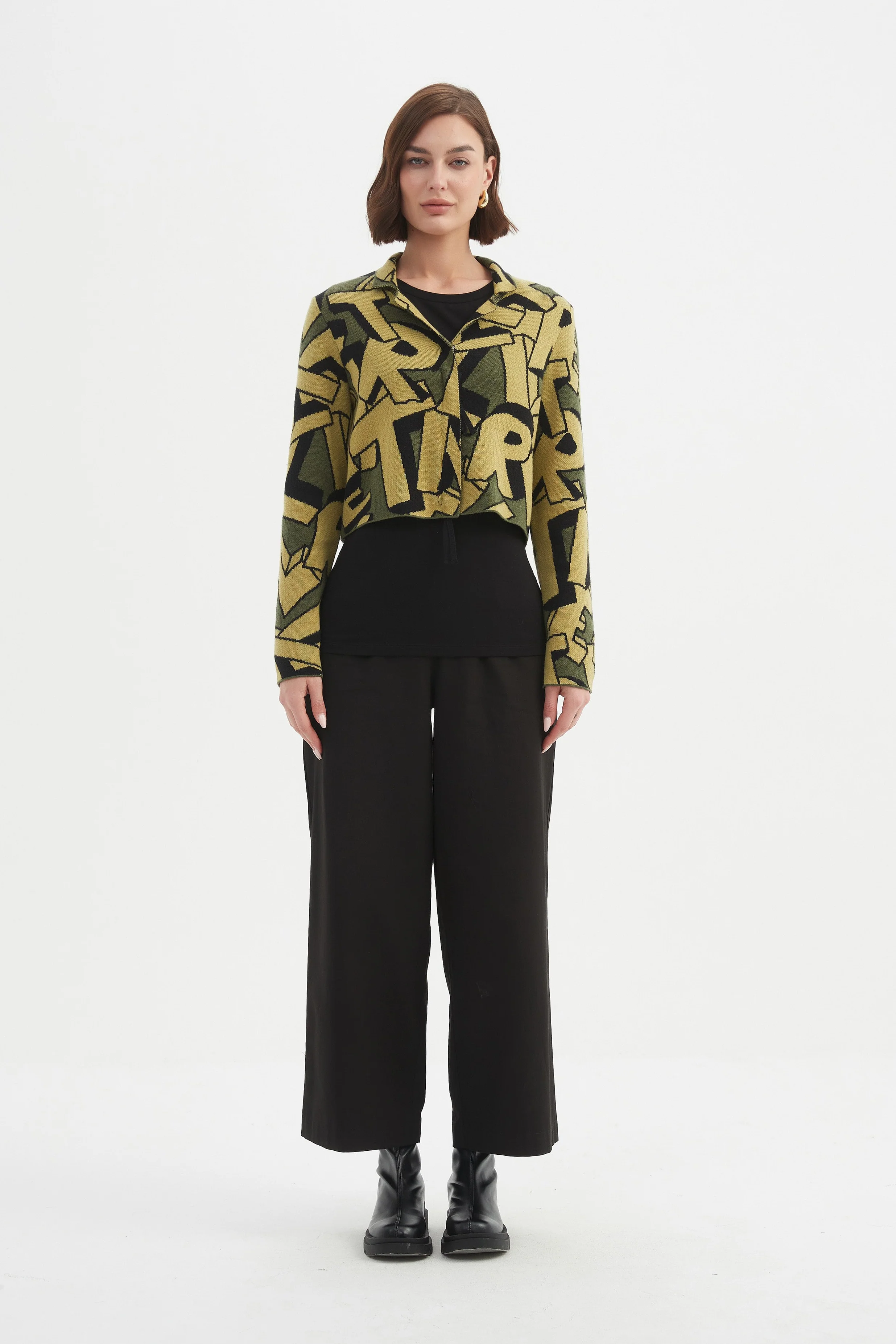 LETTERBLOCK ZIP CARDIGAN - Image 14