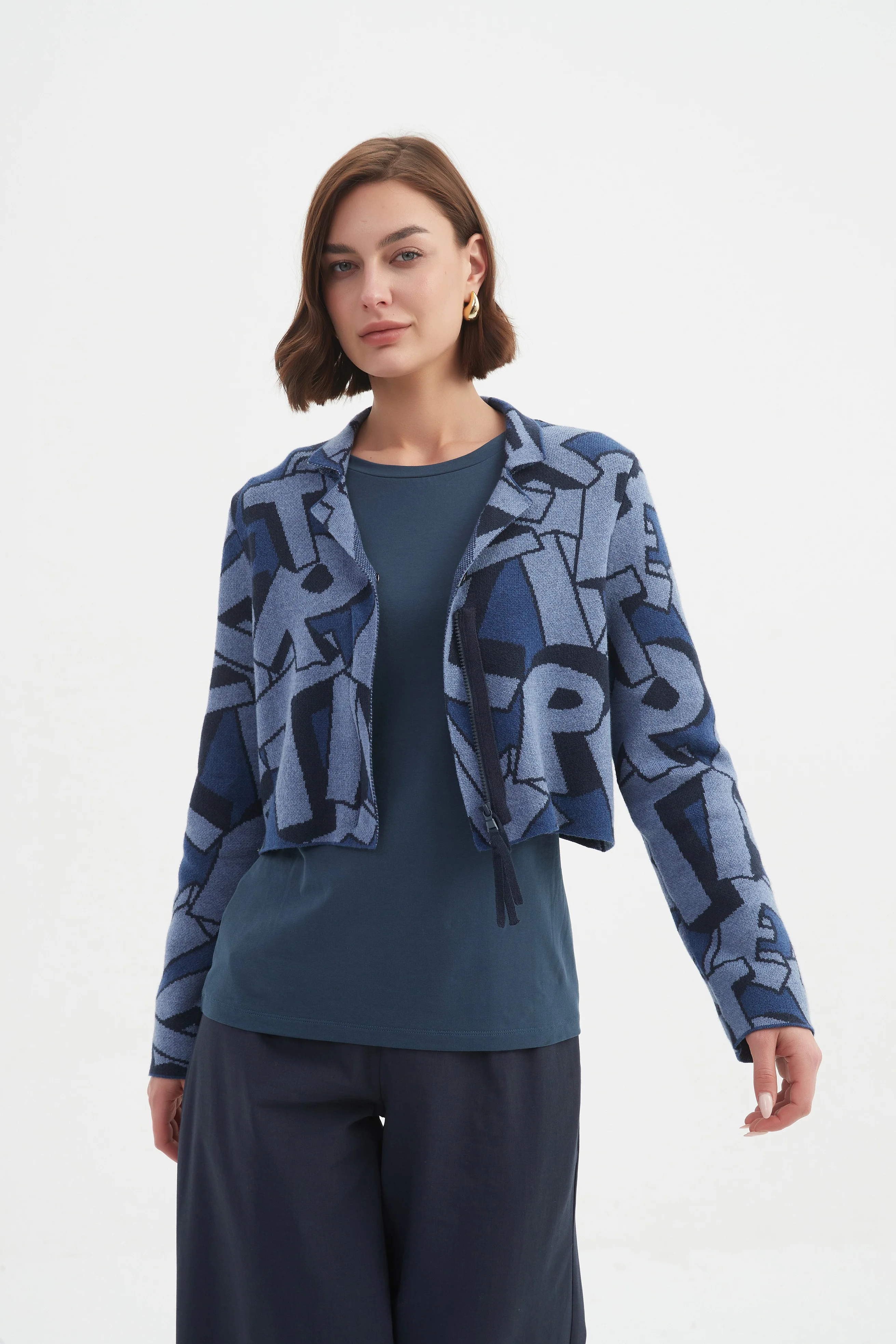 LETTERBLOCK ZIP CARDIGAN - Image 17