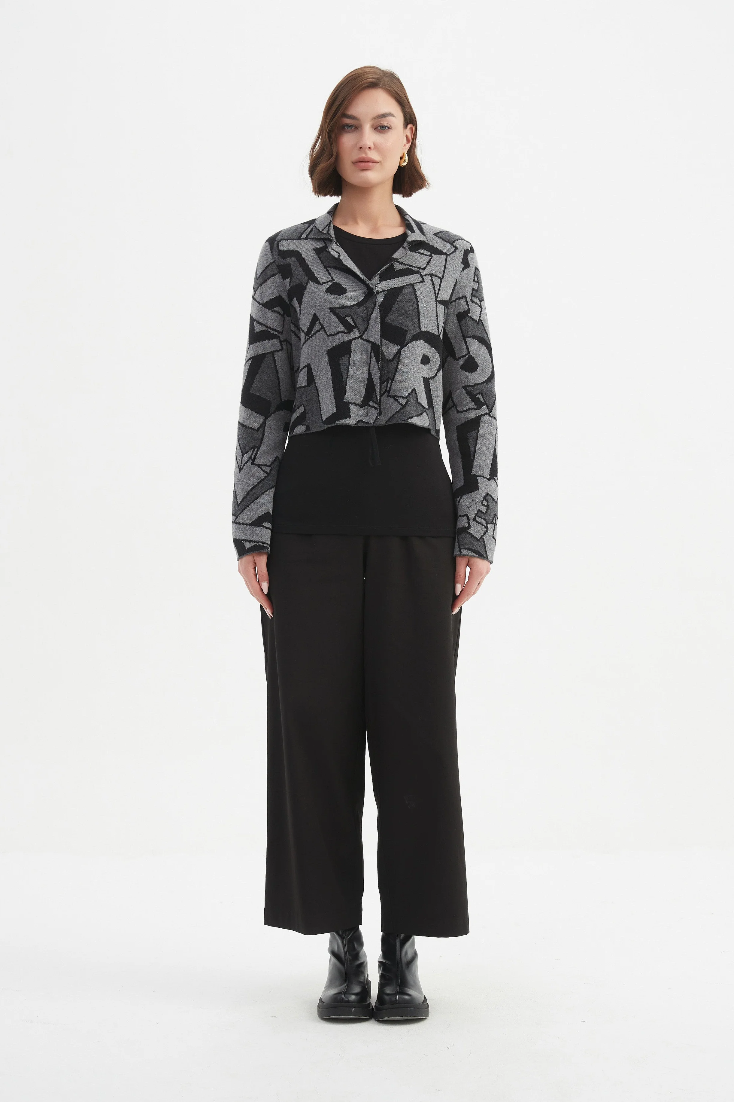 LETTERBLOCK ZIP CARDIGAN - Image 4