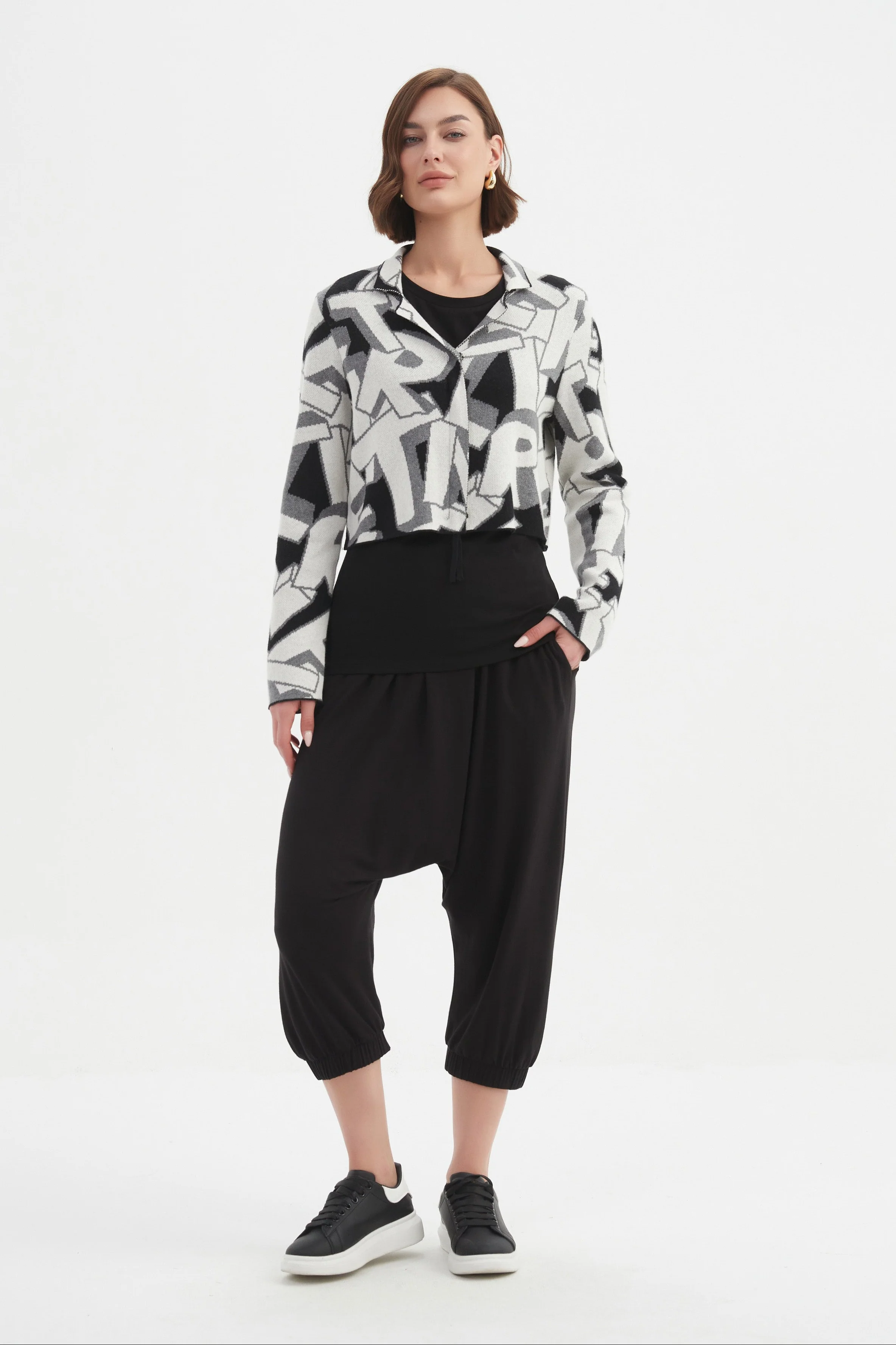 LETTERBLOCK ZIP CARDIGAN - Image 8