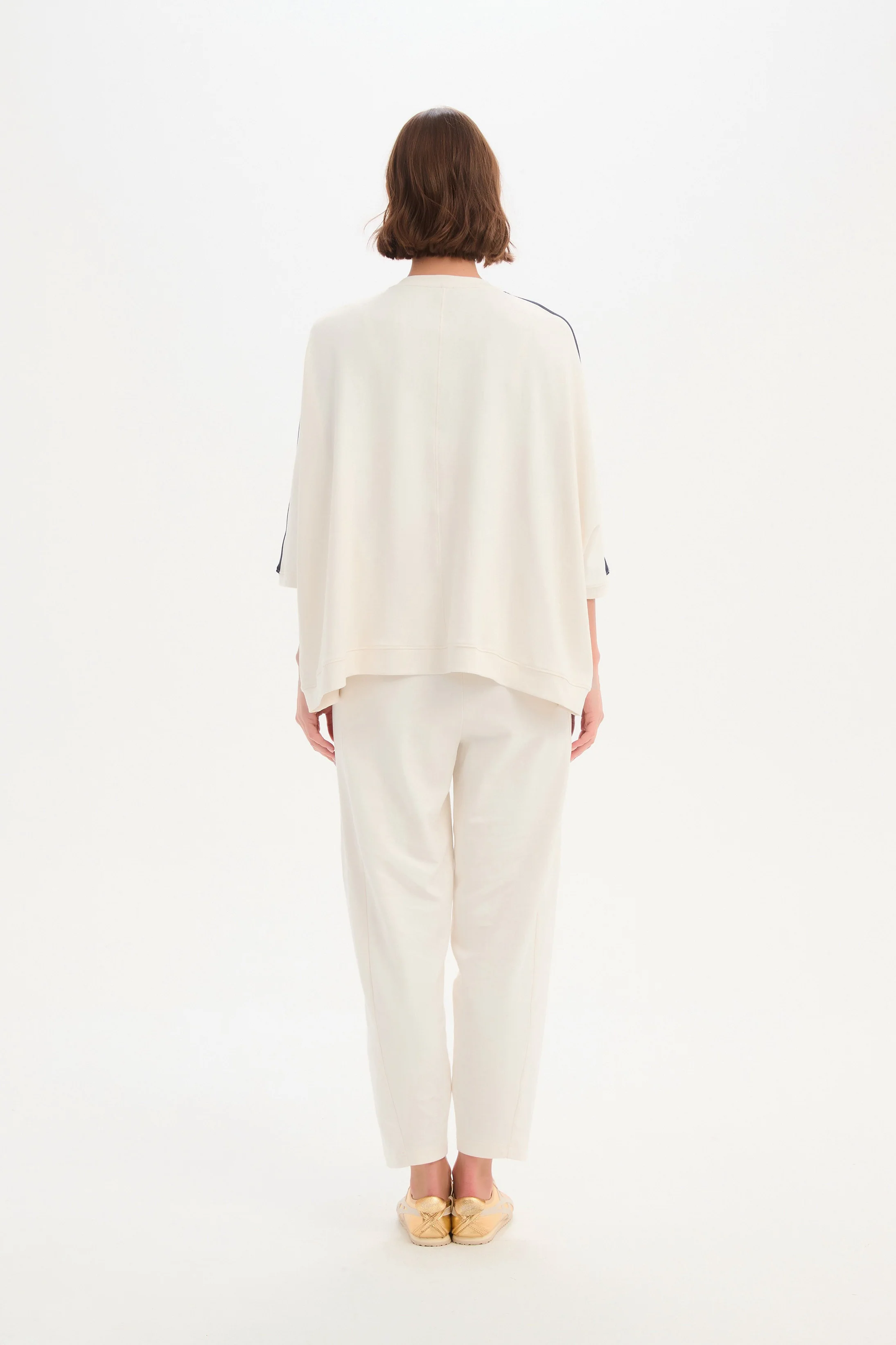 OVERSIZED 3/4 STRIPE SLEEVE TEE - Image 14