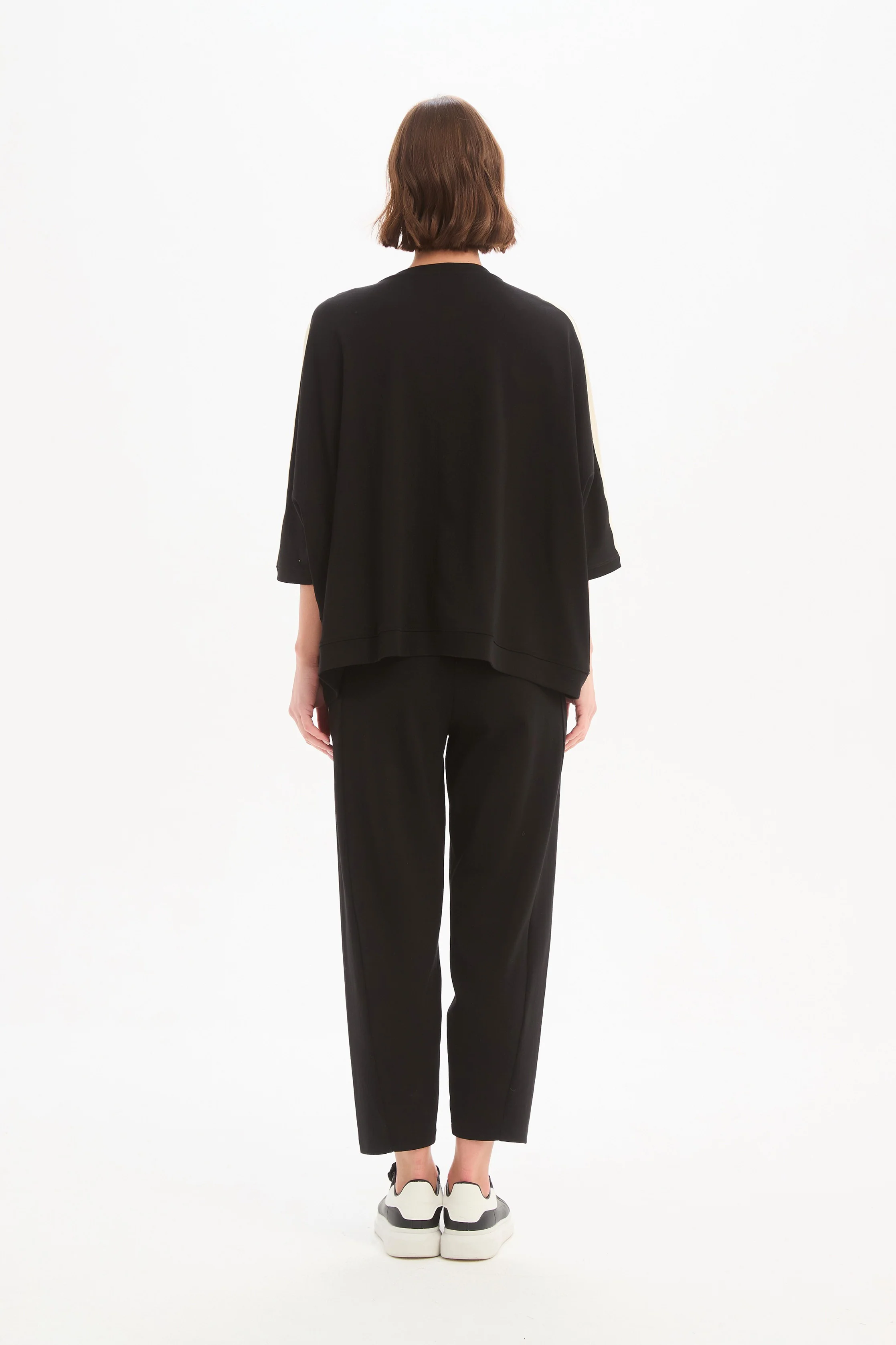 OVERSIZED 3/4 STRIPE SLEEVE TEE - Image 19