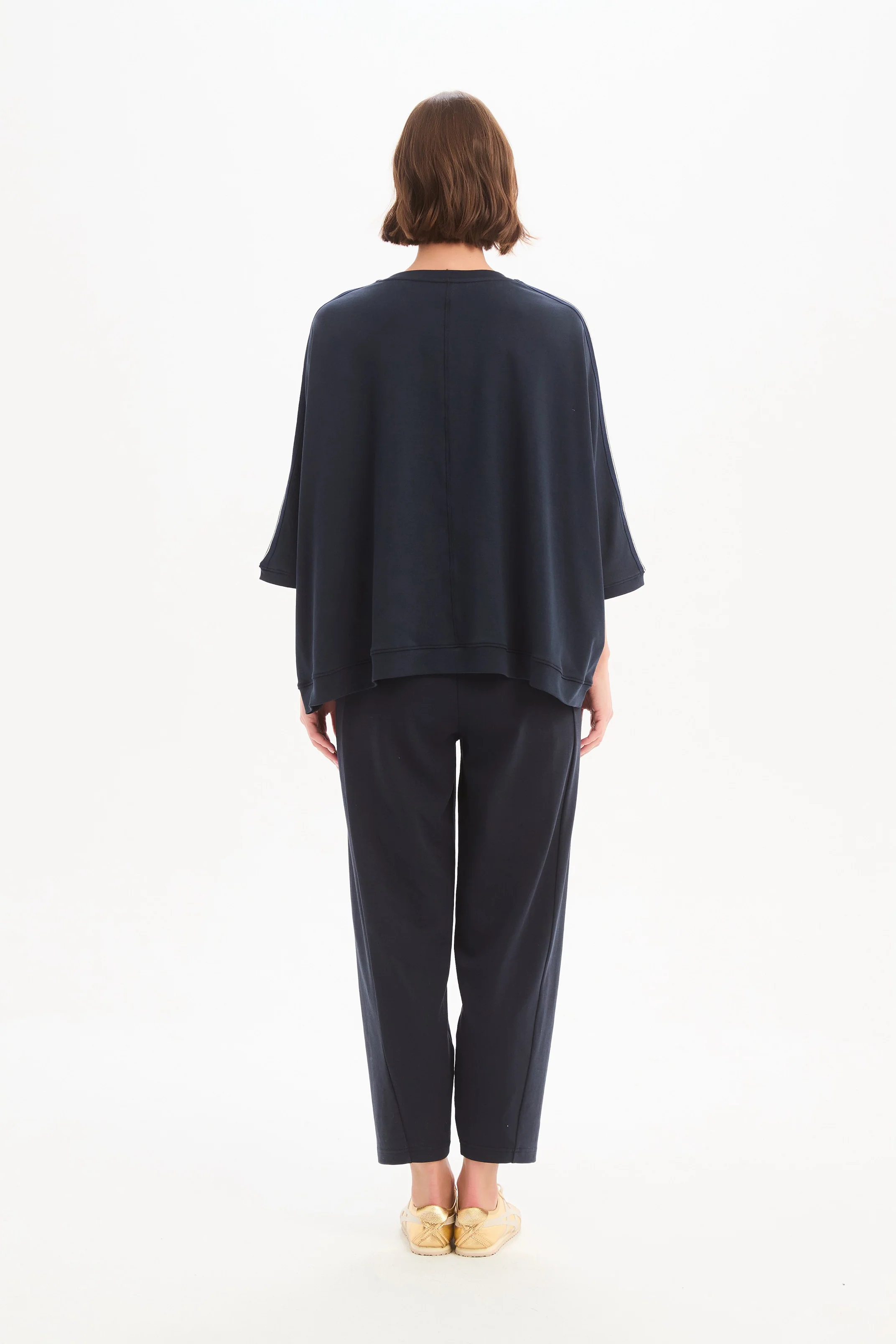 OVERSIZED 3/4 STRIPE SLEEVE TEE - Image 7