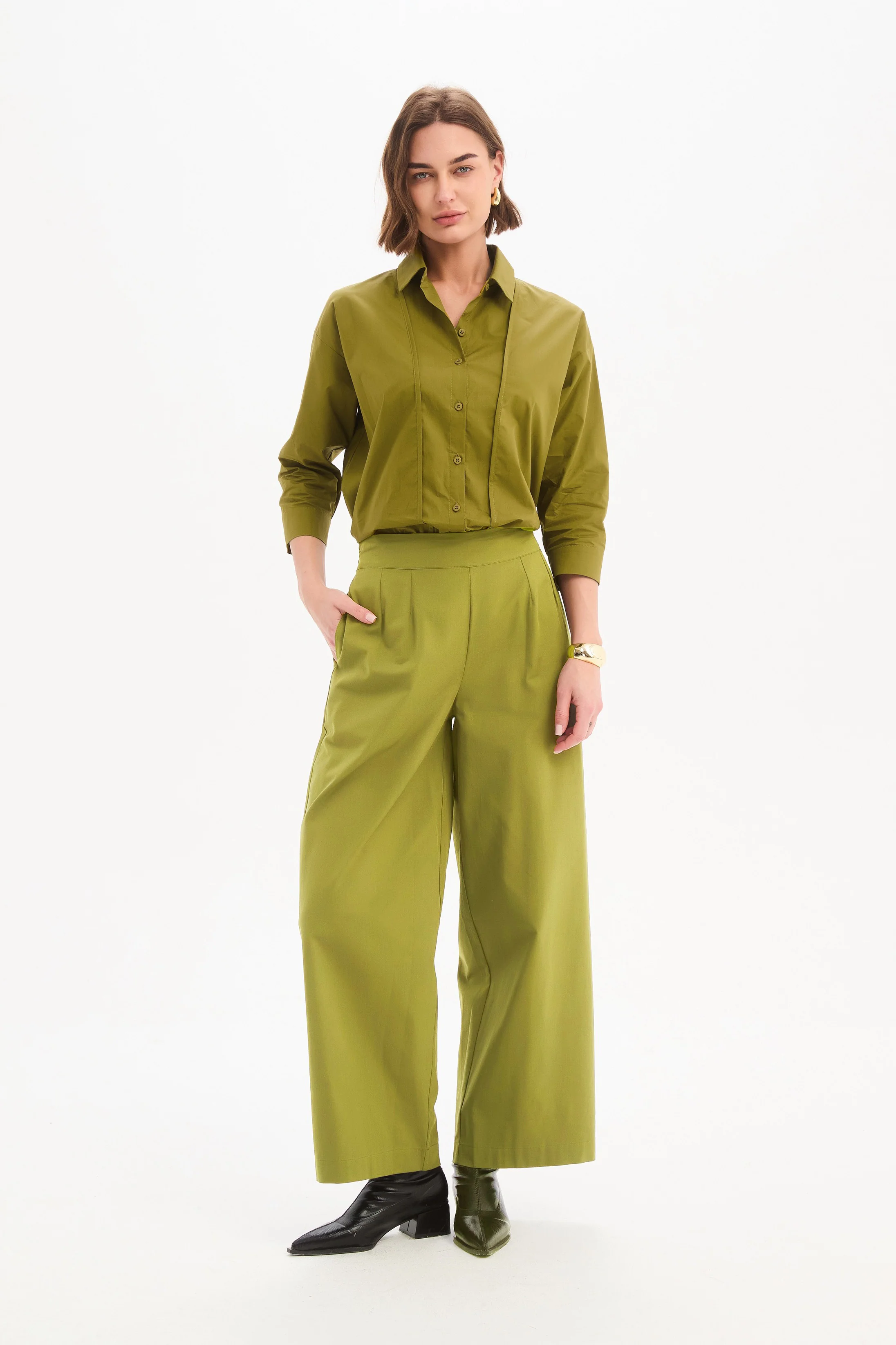 PANEL FRONT BIND SHIRT - Image 13