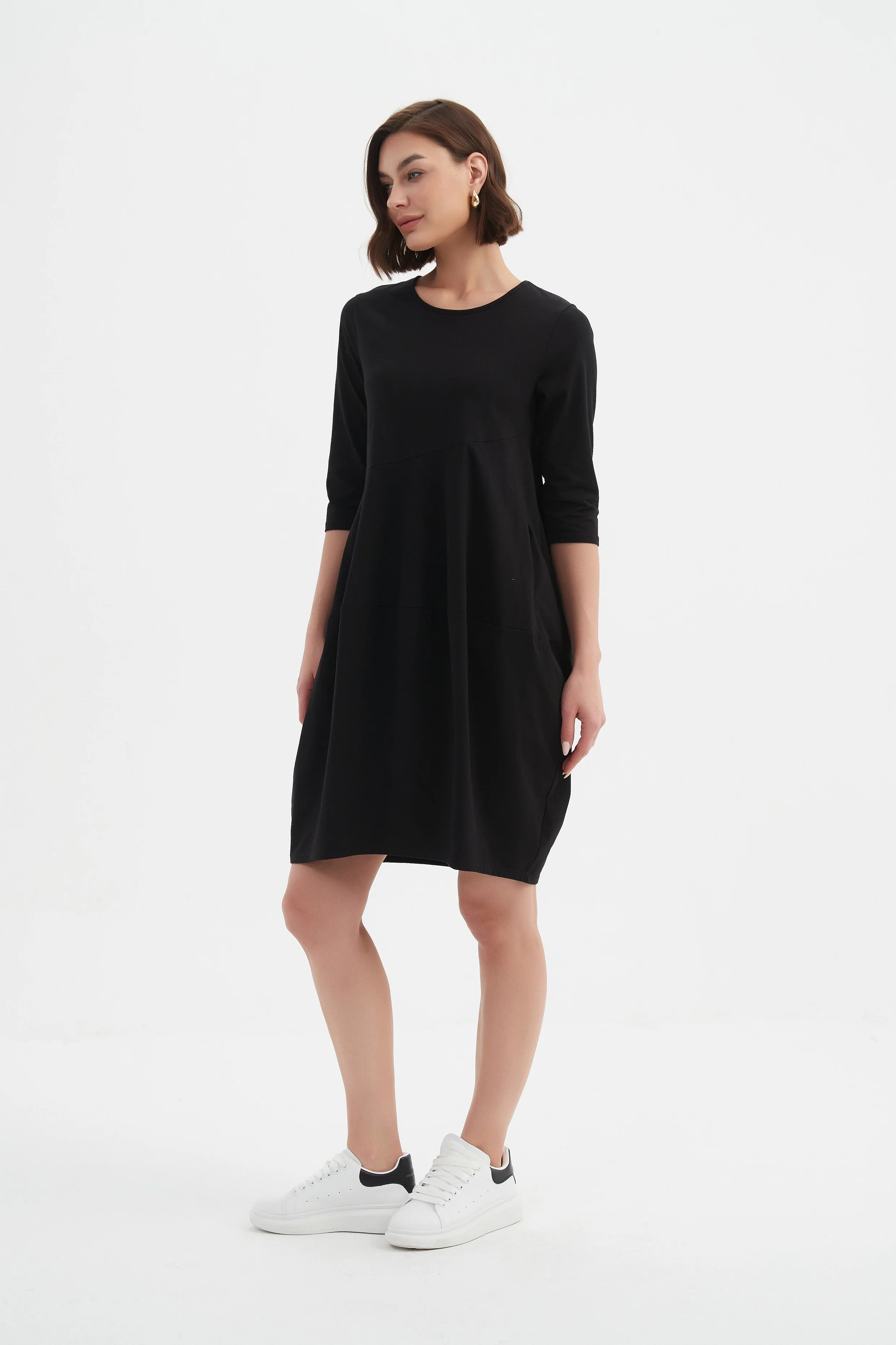 PETITE DIAGONAL SEAM WINTER DRESS - Image 15