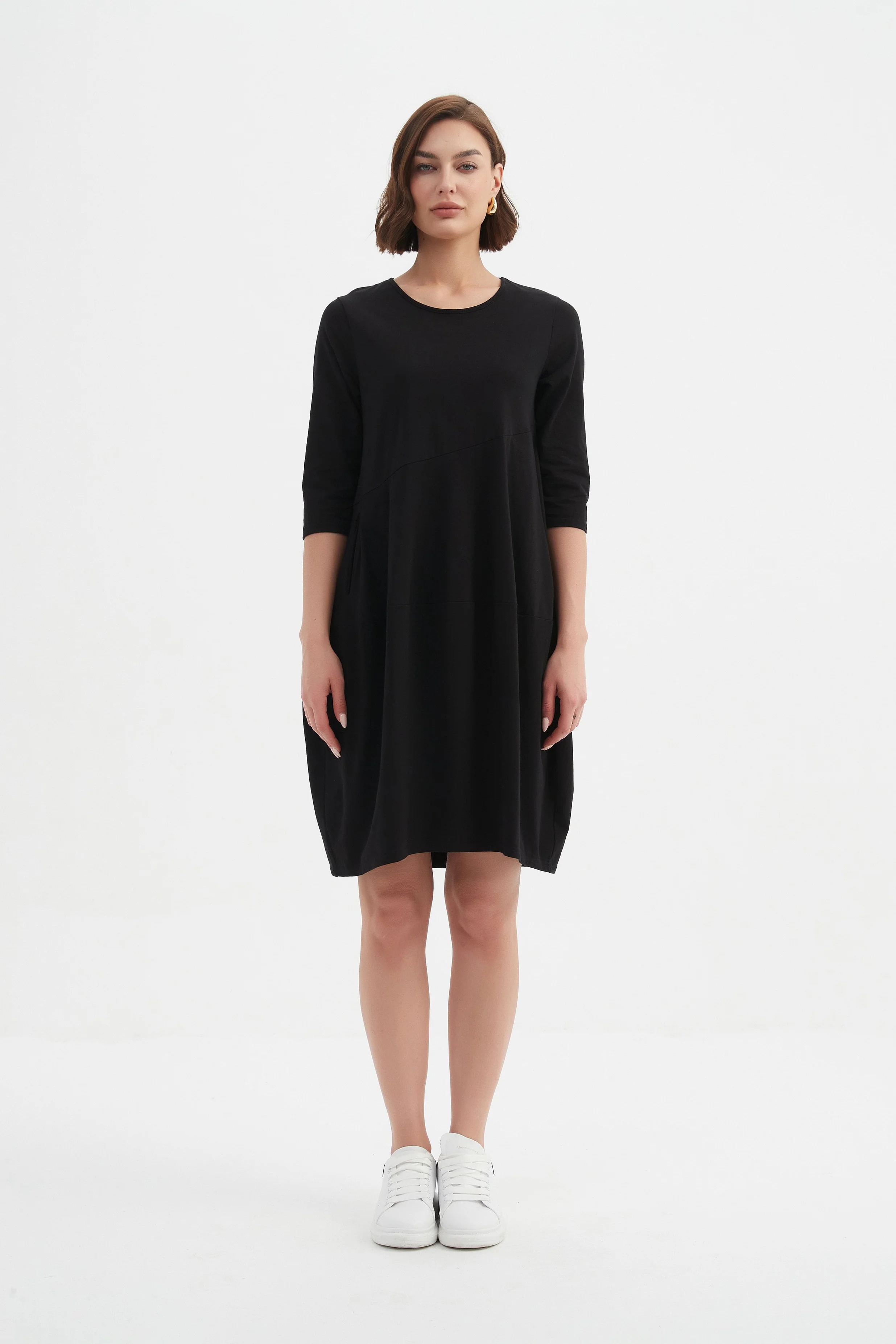 PETITE DIAGONAL SEAM WINTER DRESS - Image 16