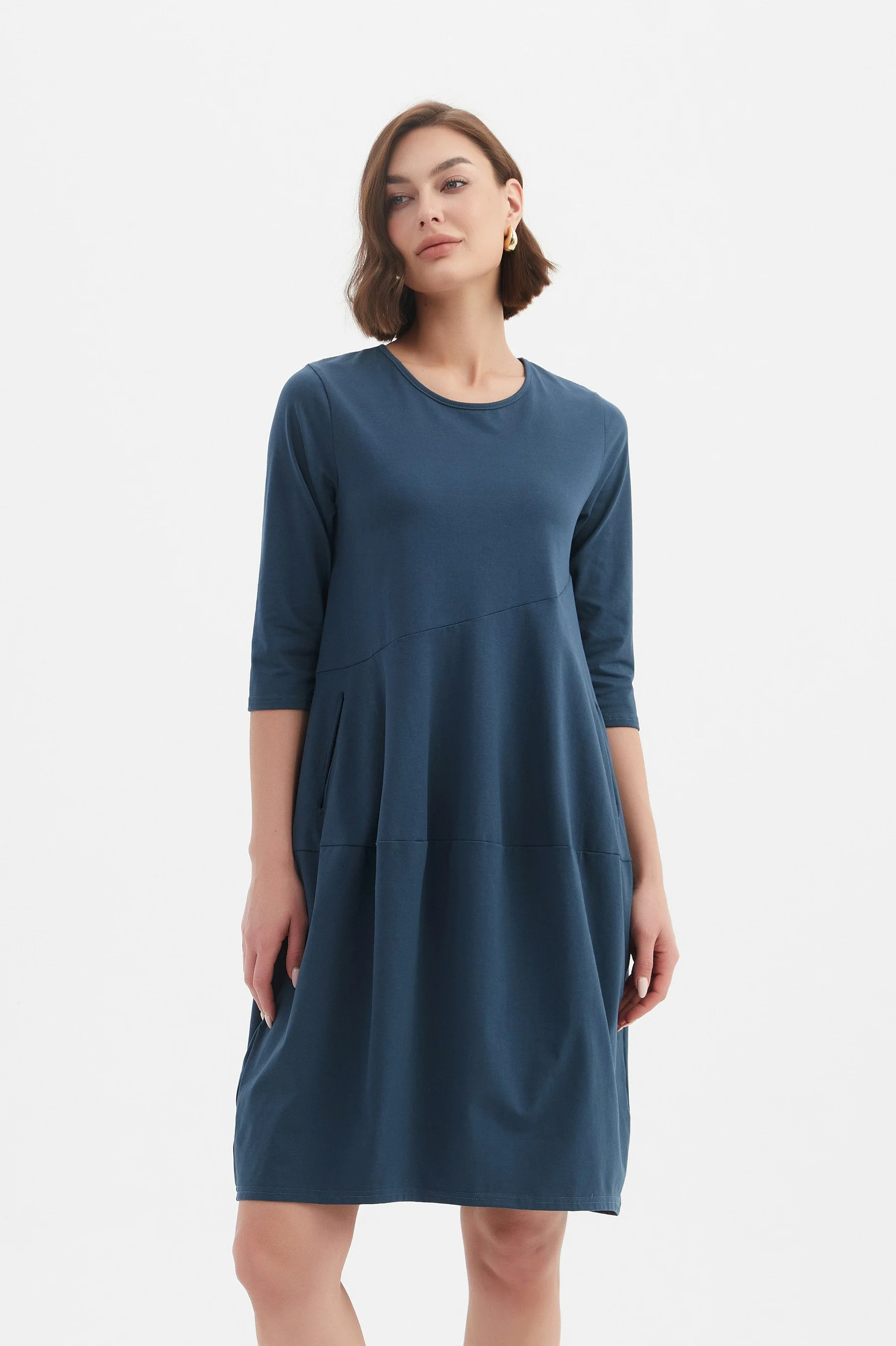 PETITE DIAGONAL SEAM WINTER DRESS - Image 19