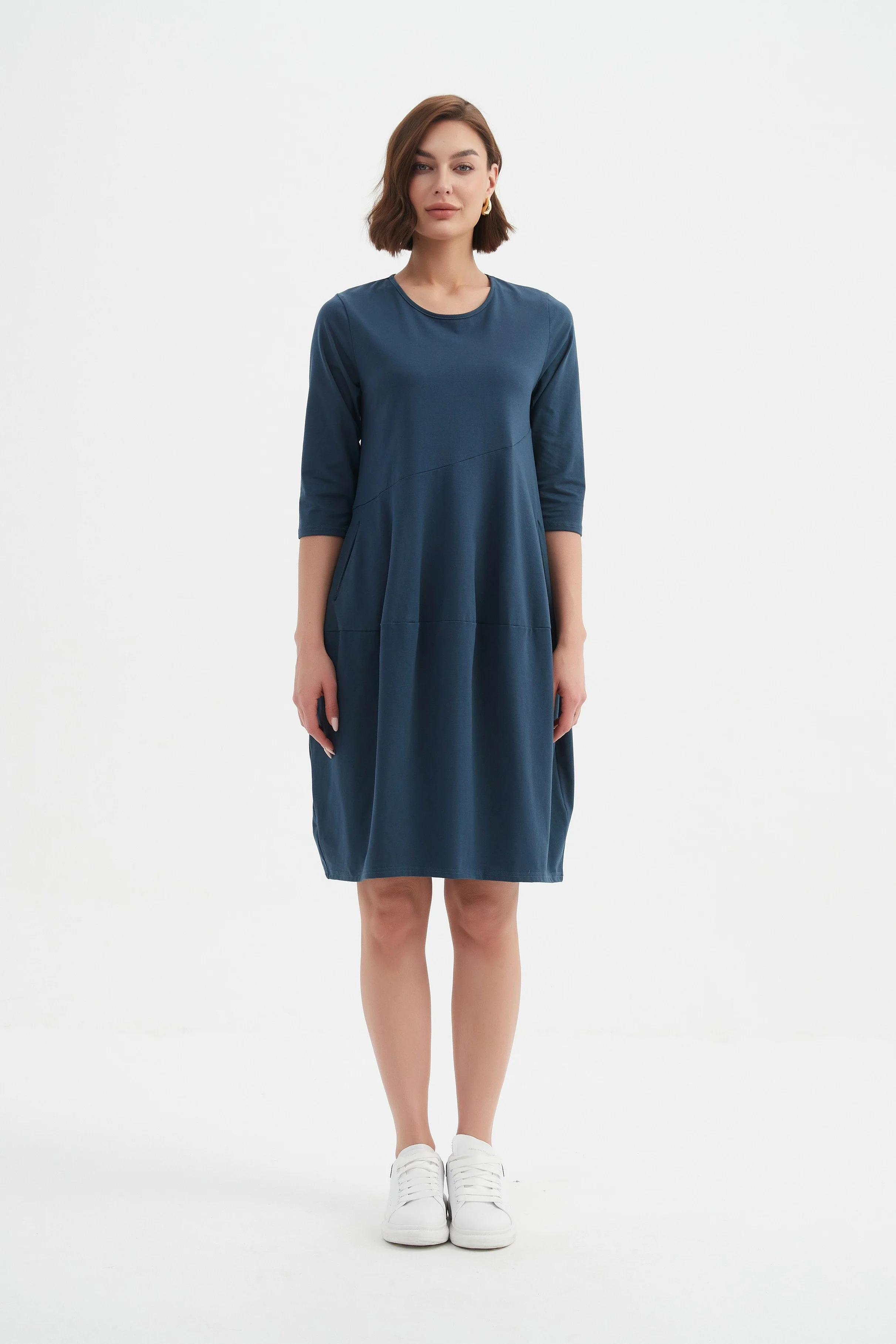 PETITE DIAGONAL SEAM WINTER DRESS - Image 21