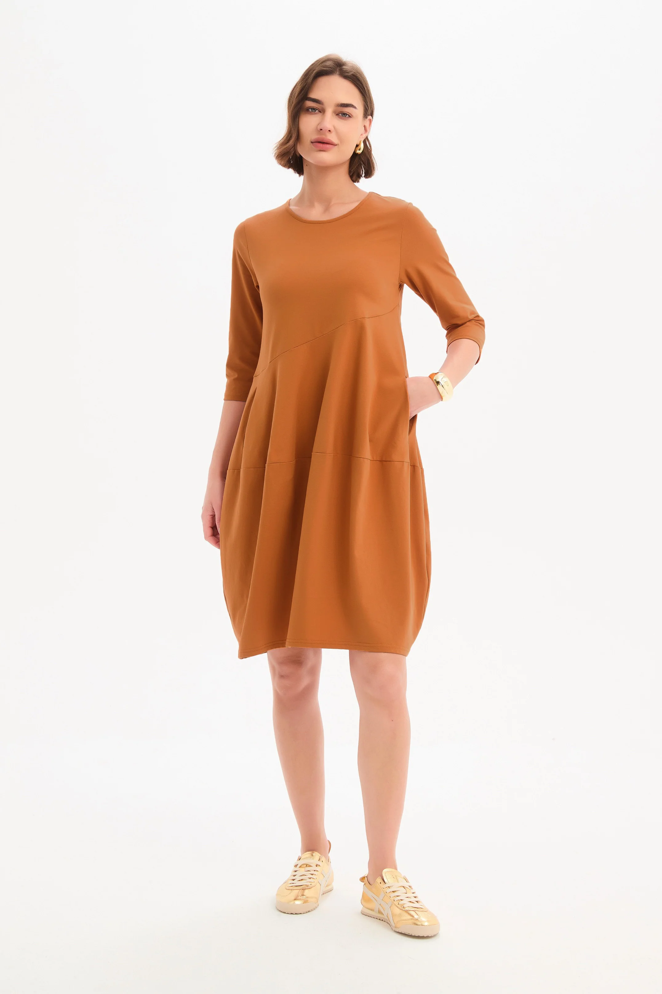 PETITE DIAGONAL SEAM WINTER DRESS - Image 25