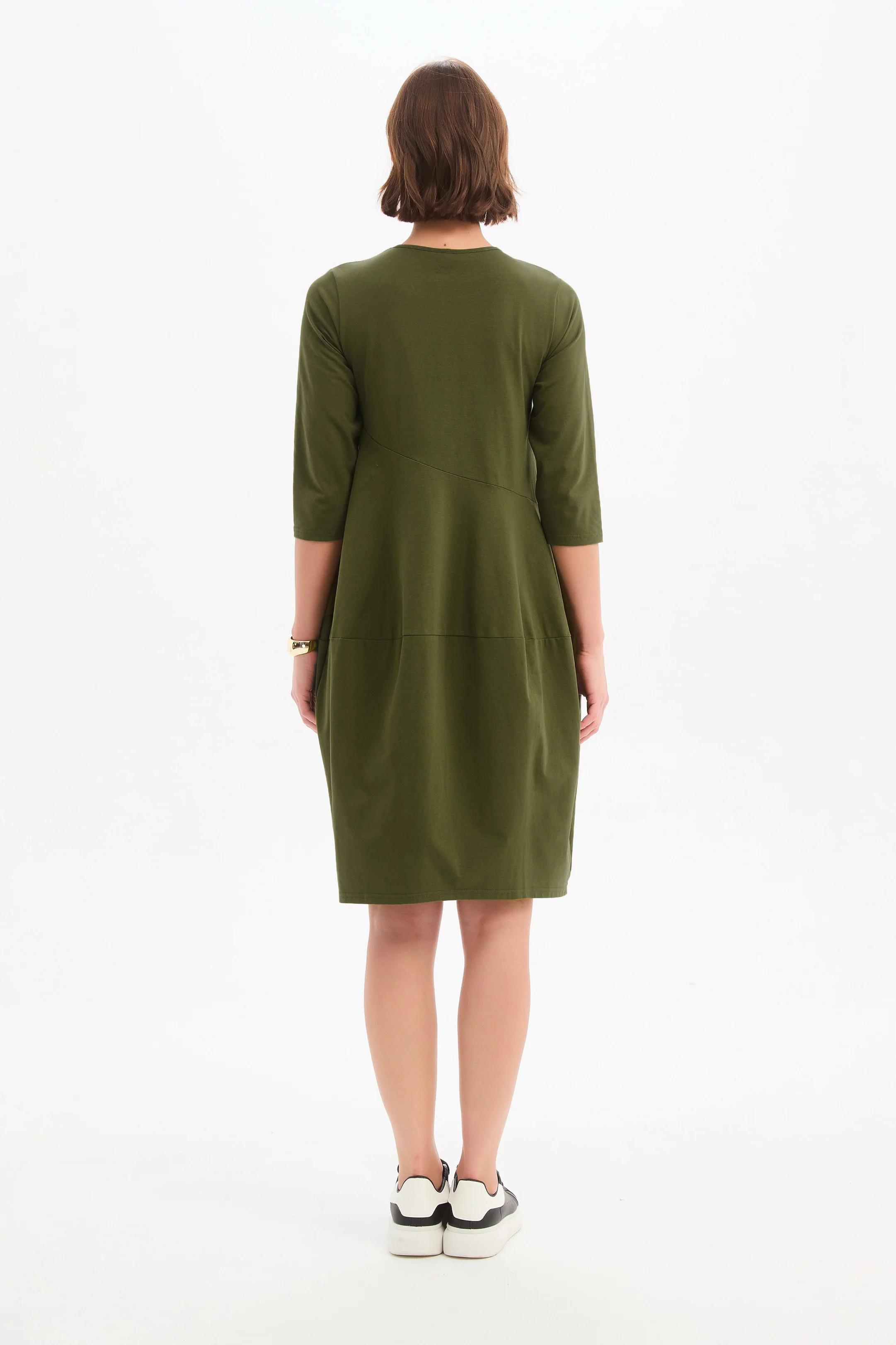 PETITE DIAGONAL SEAM WINTER DRESS - Image 8