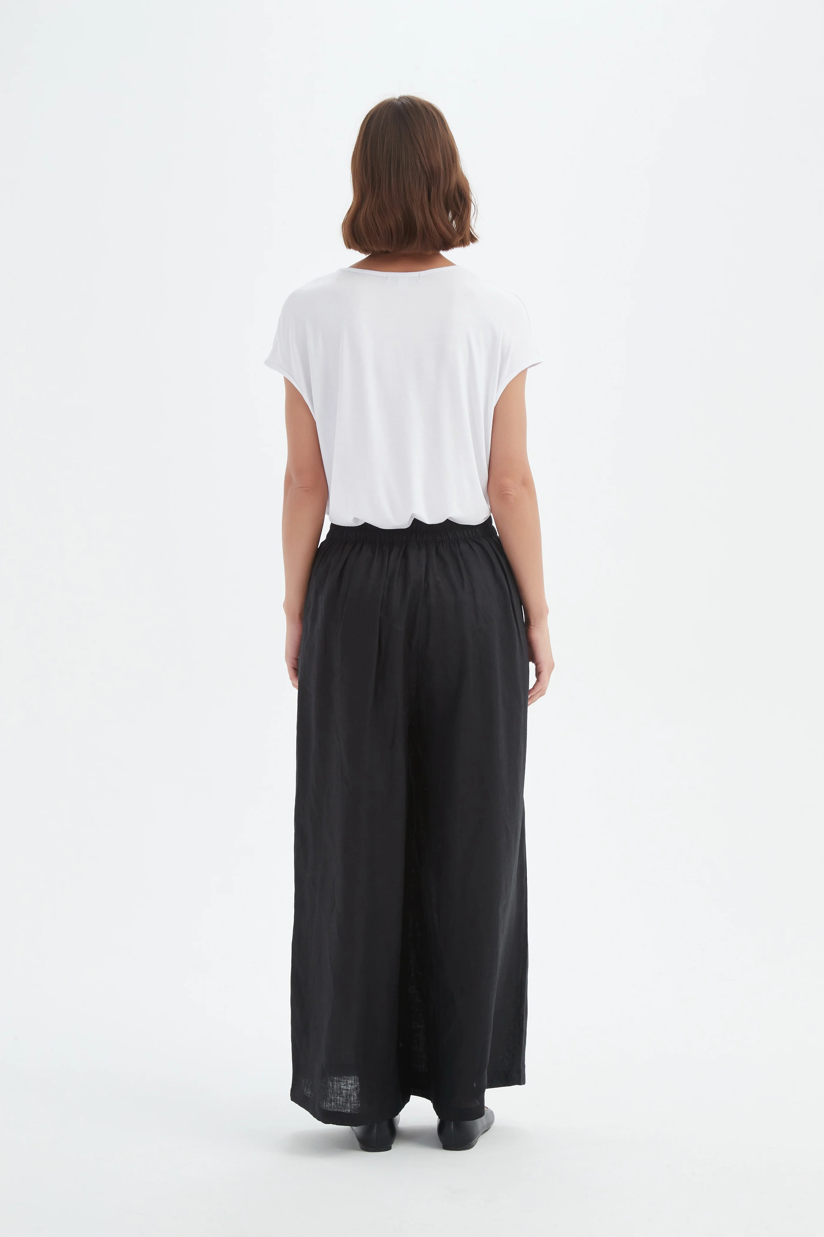 PLEAT FRONT PALAZZO PANT - Image 11