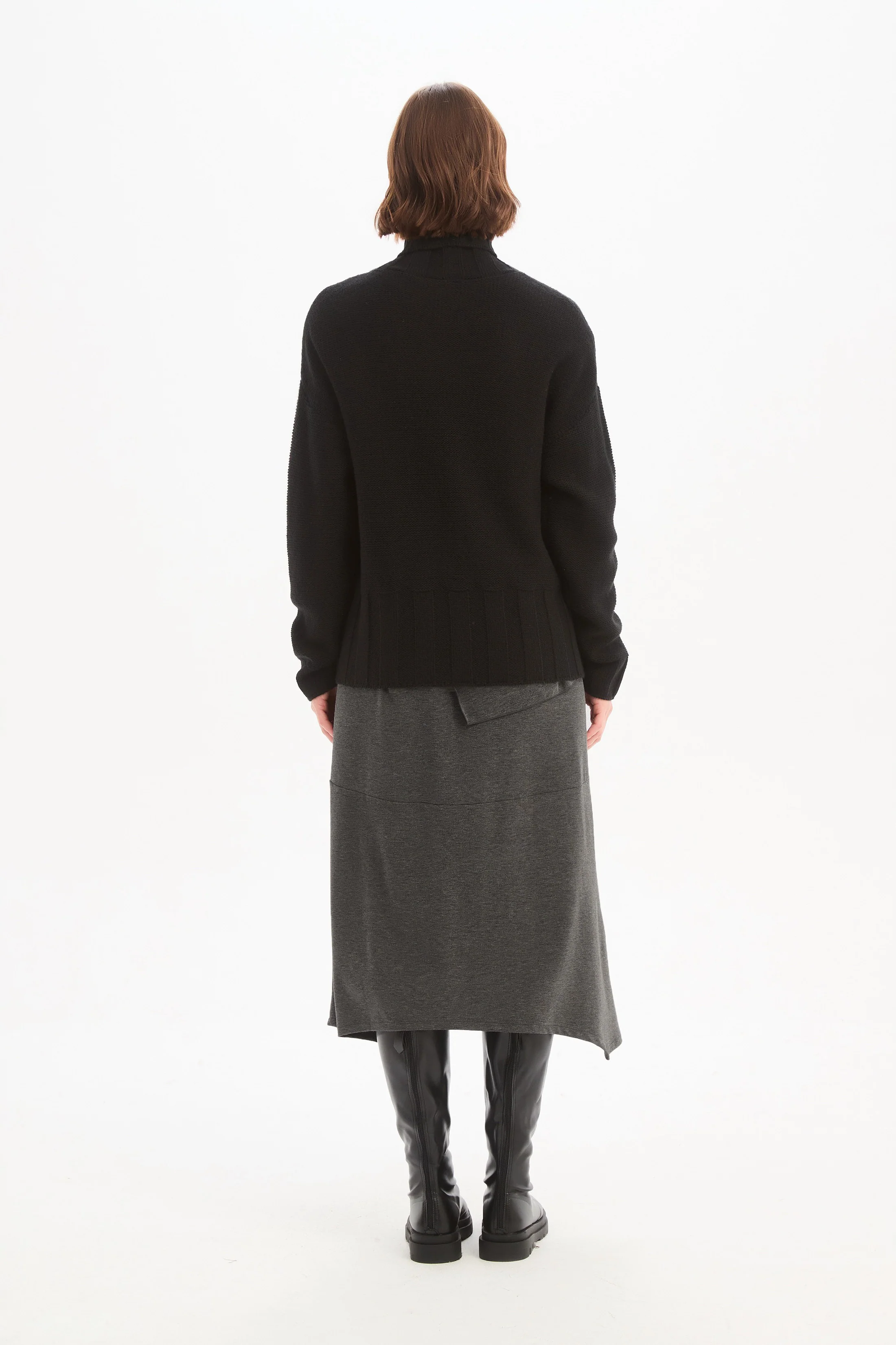 RAW SEAM DROP POCKET KNIT - Image 16