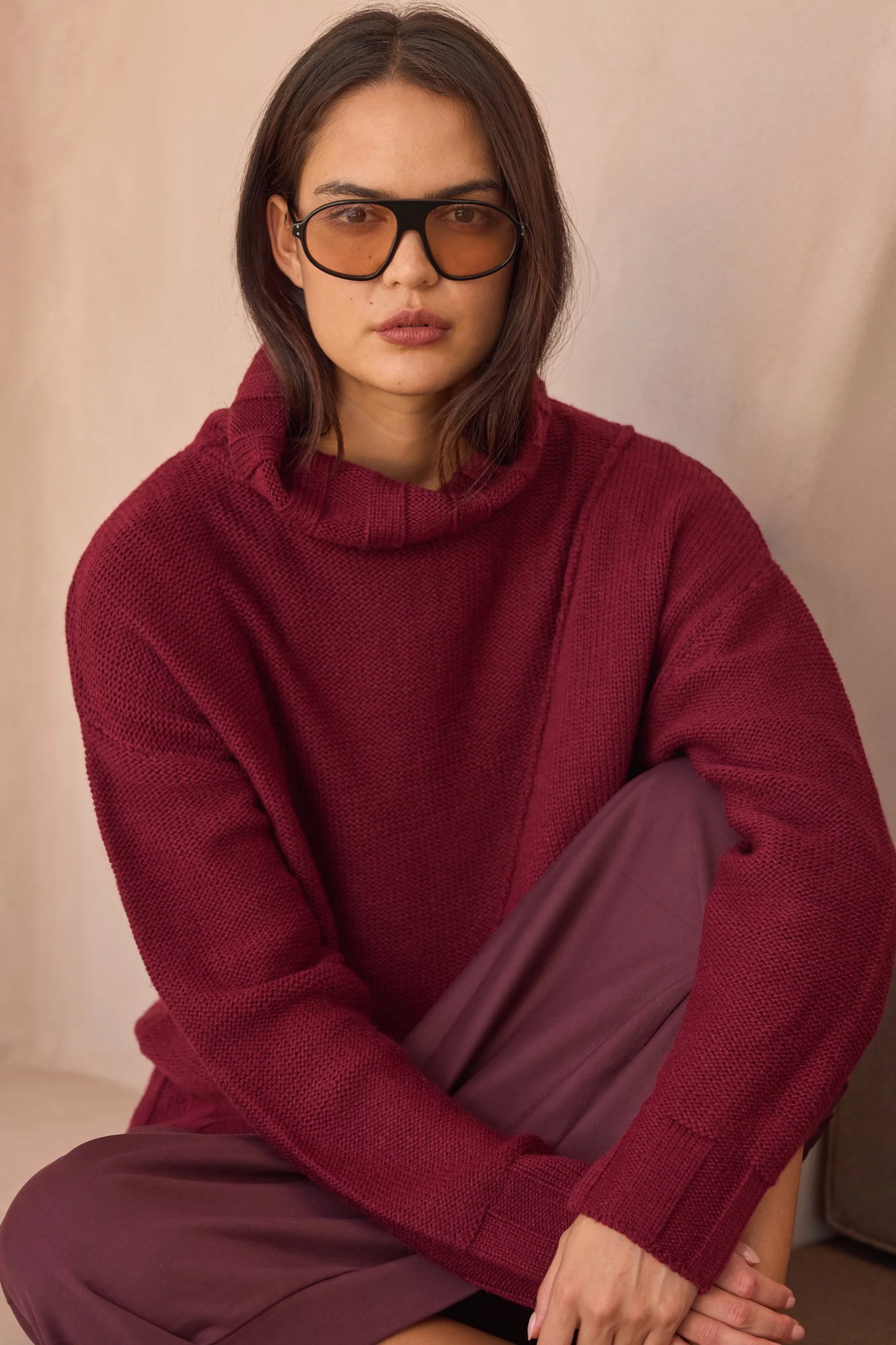 RAW SEAM DROP POCKET KNIT - Image 17