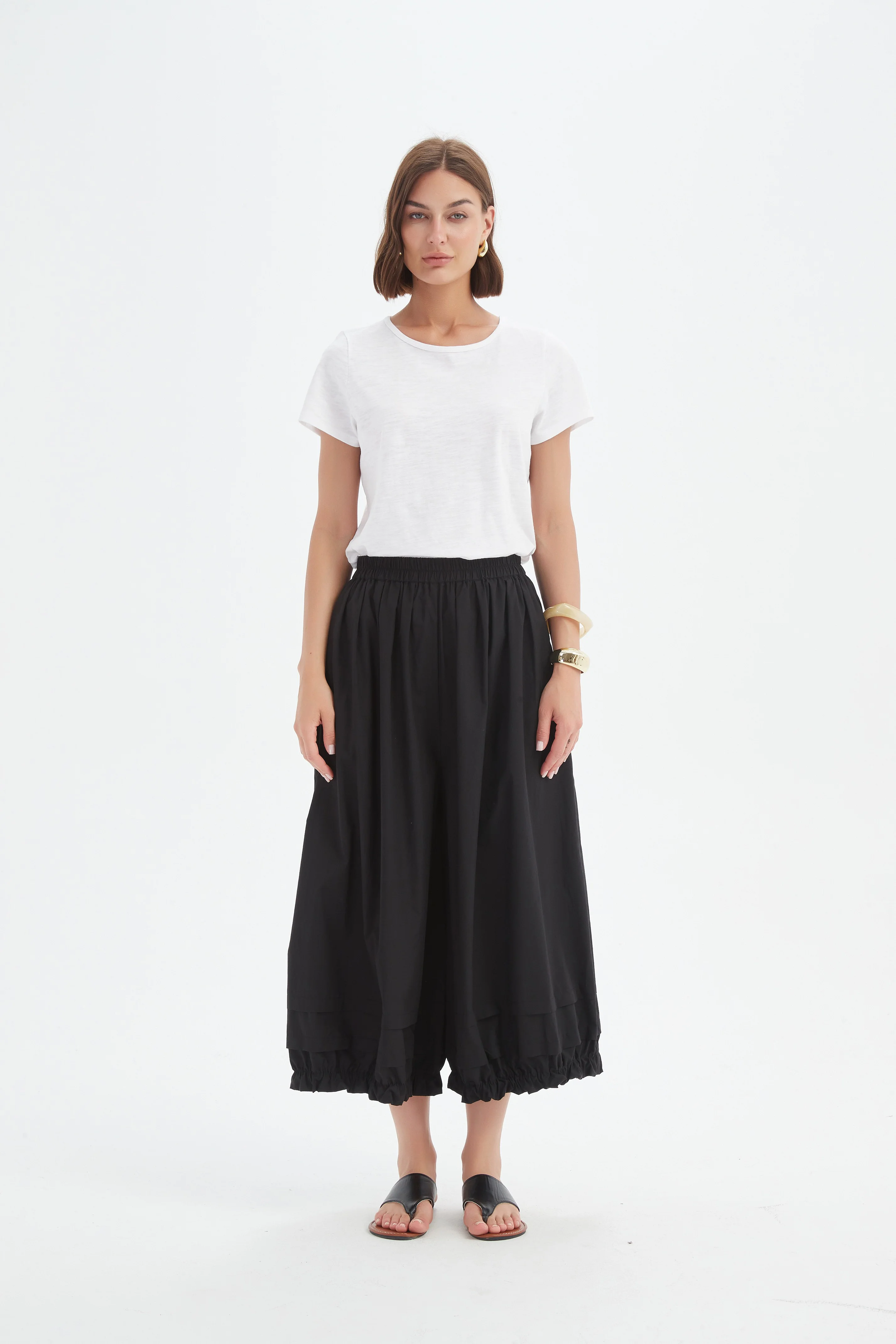 RUFFLE CUFF EASY PANT - Image 10
