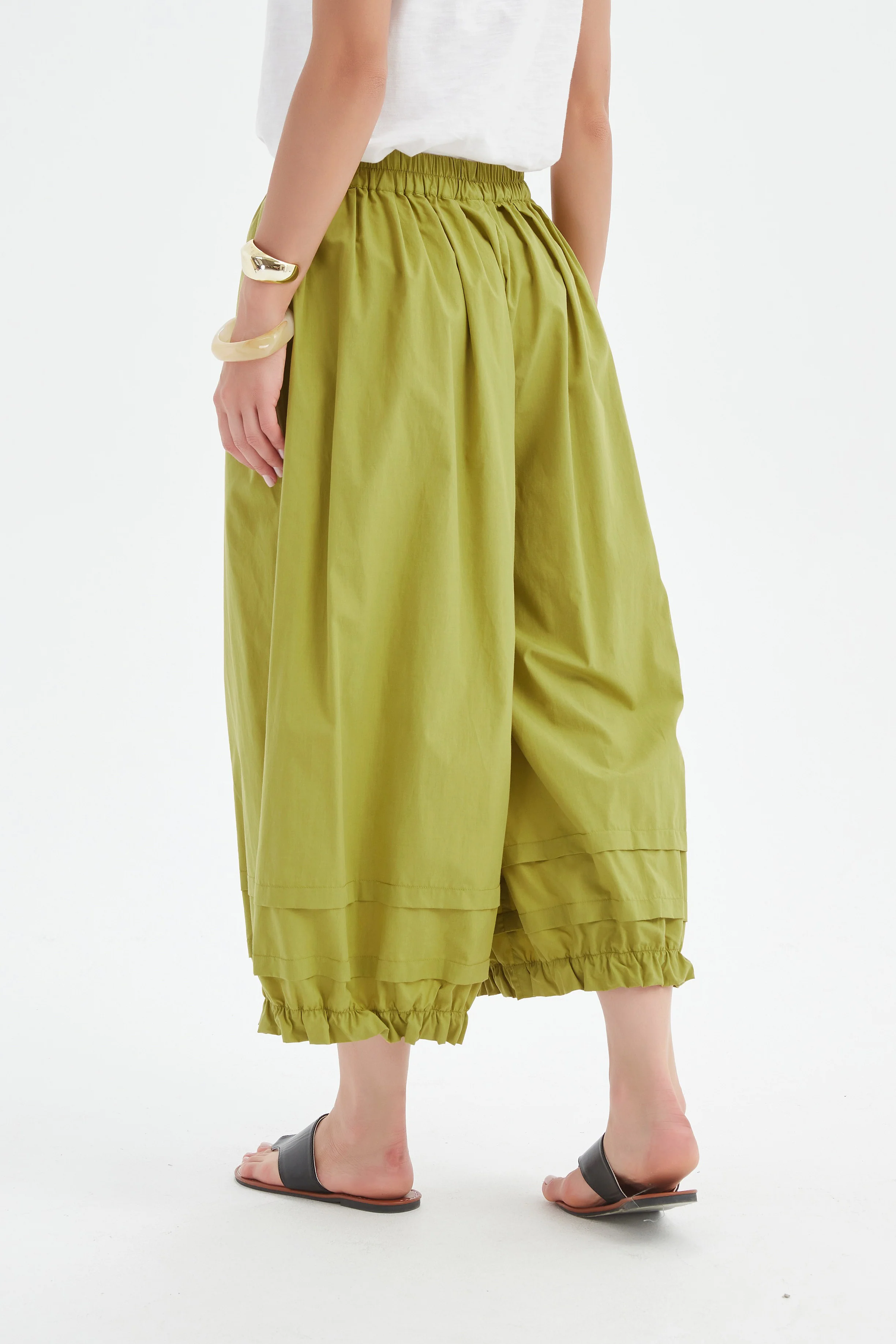 RUFFLE CUFF EASY PANT - Image 13