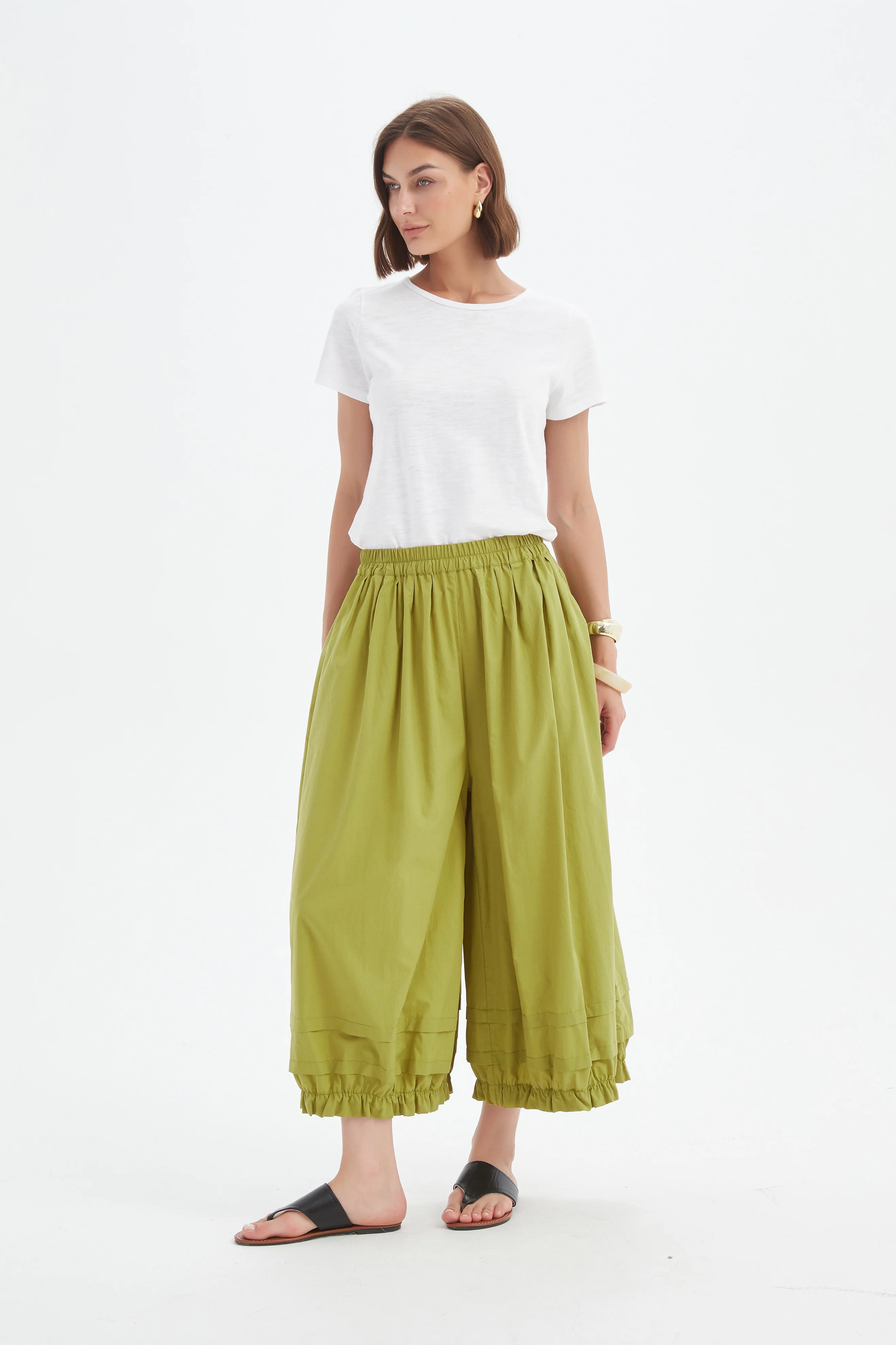RUFFLE CUFF EASY PANT - Image 14
