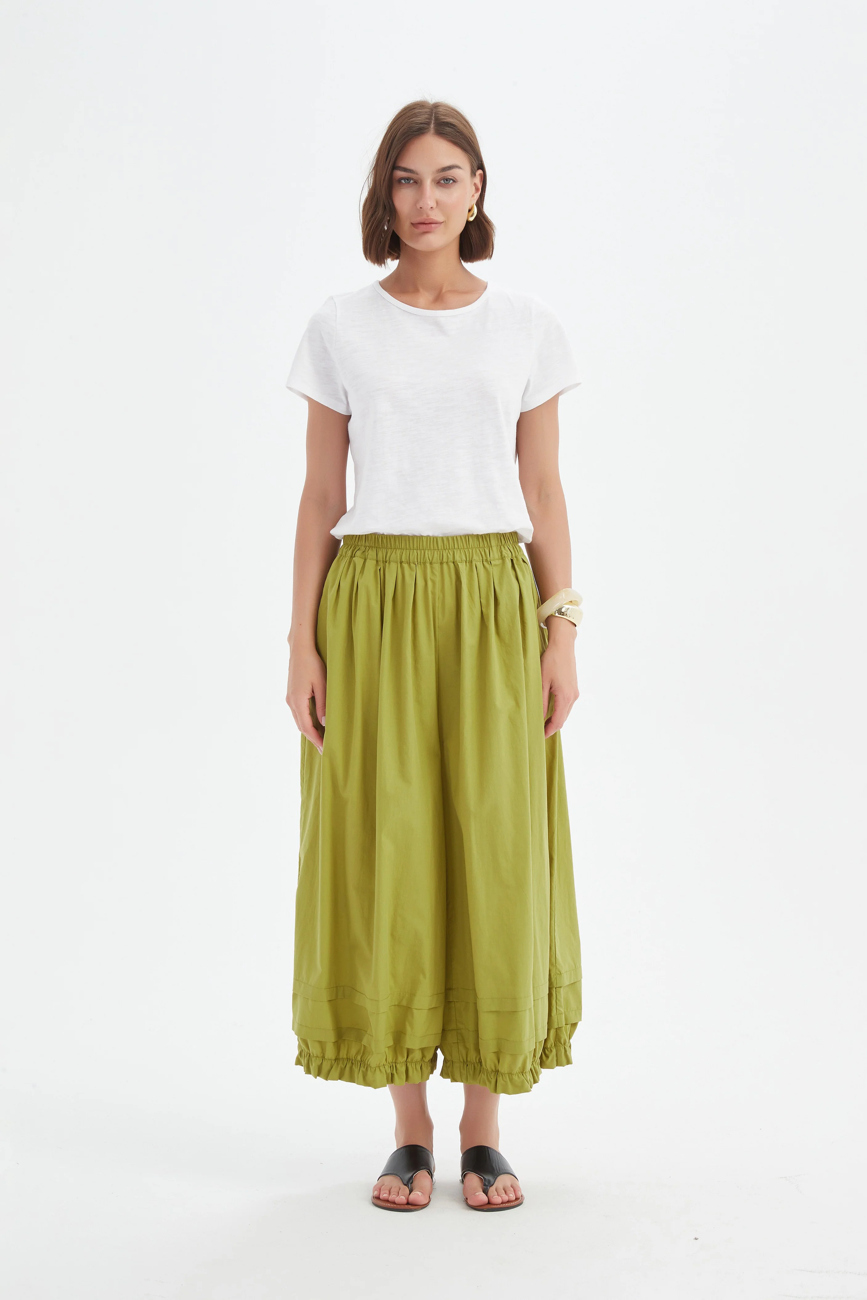 RUFFLE CUFF EASY PANT - Image 15