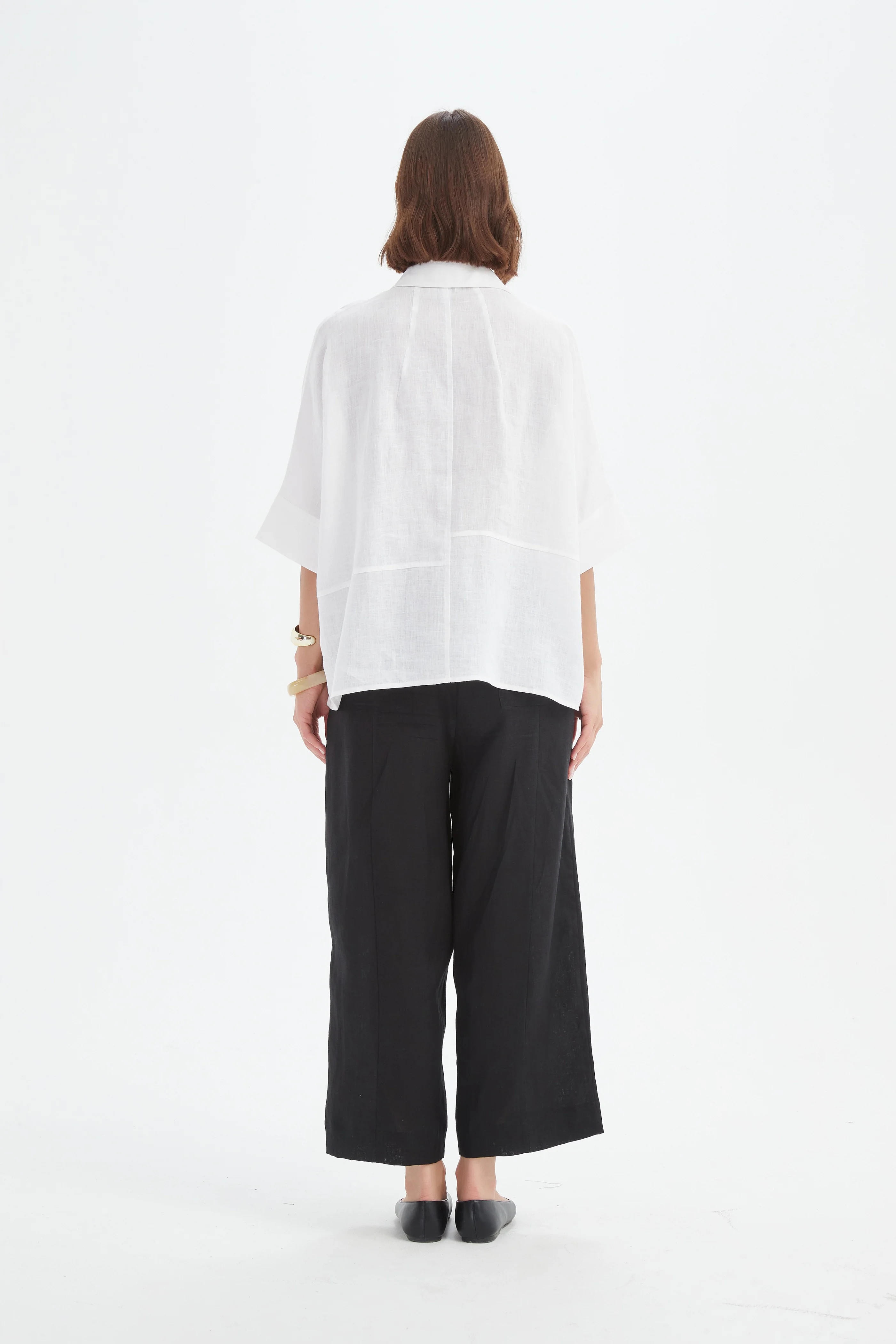 SEAM DETAIL BOXY SHIRT - Image 10
