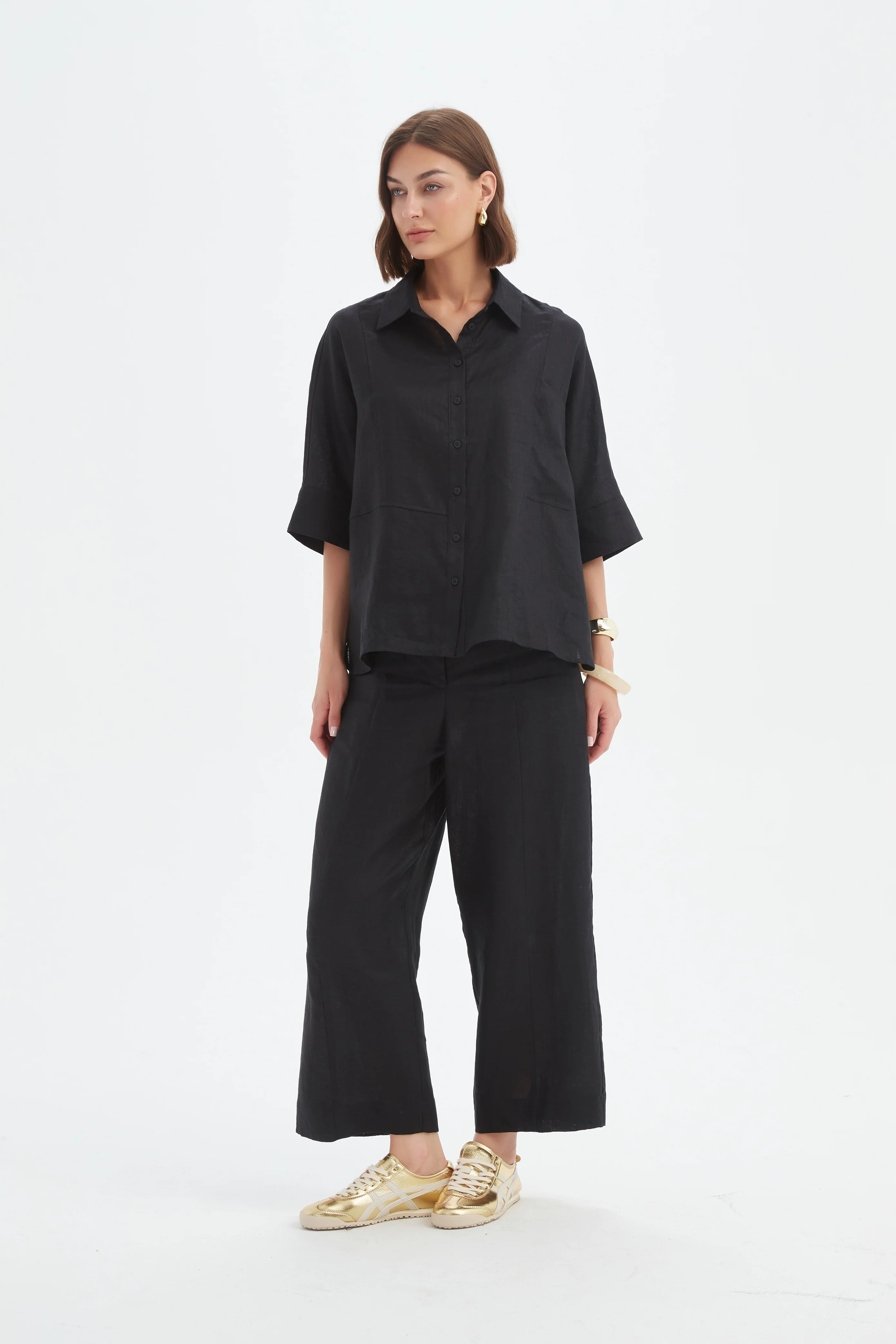 SEAM DETAIL BOXY SHIRT - Image 13