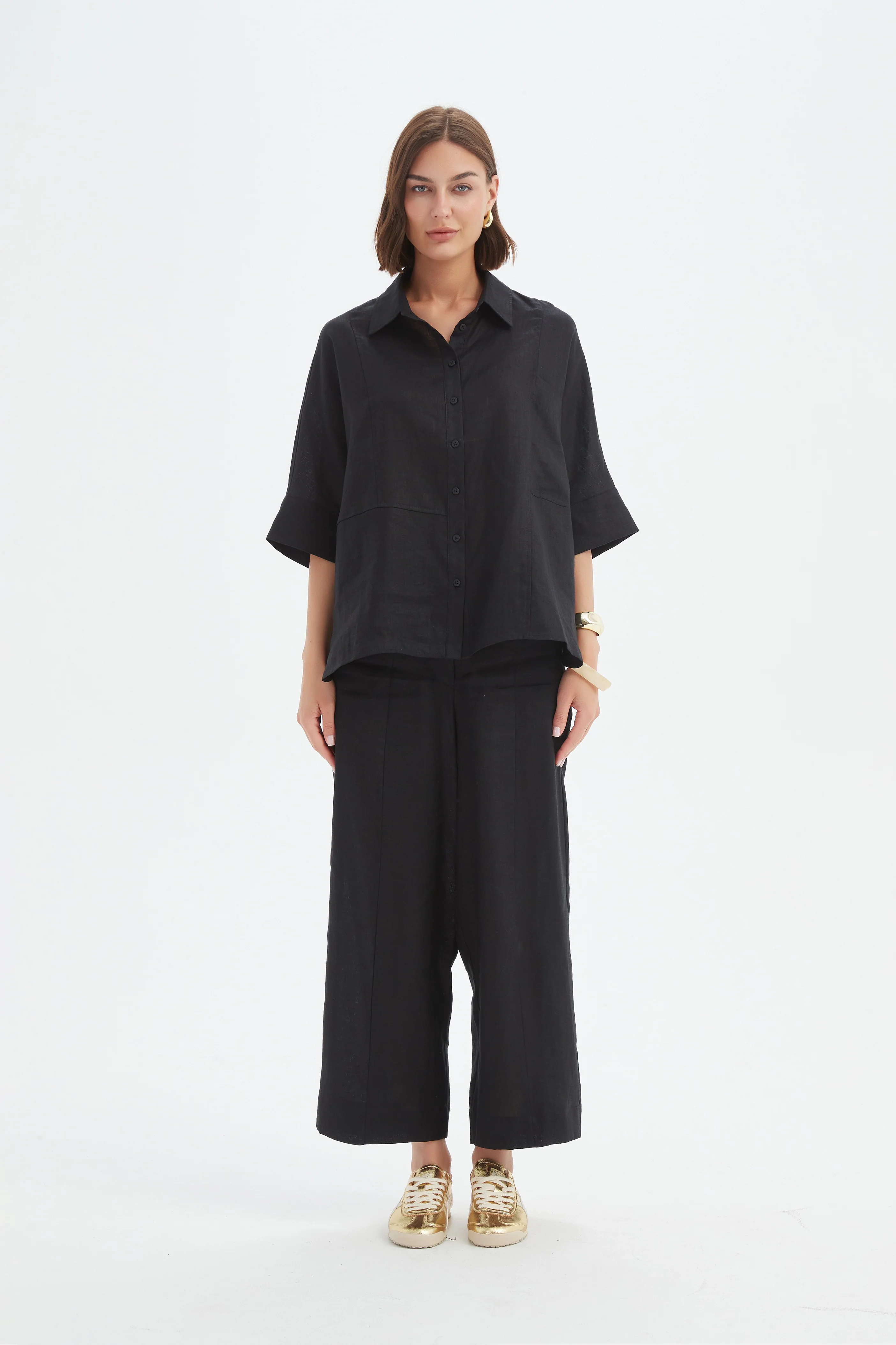 SEAM DETAIL BOXY SHIRT - Image 14