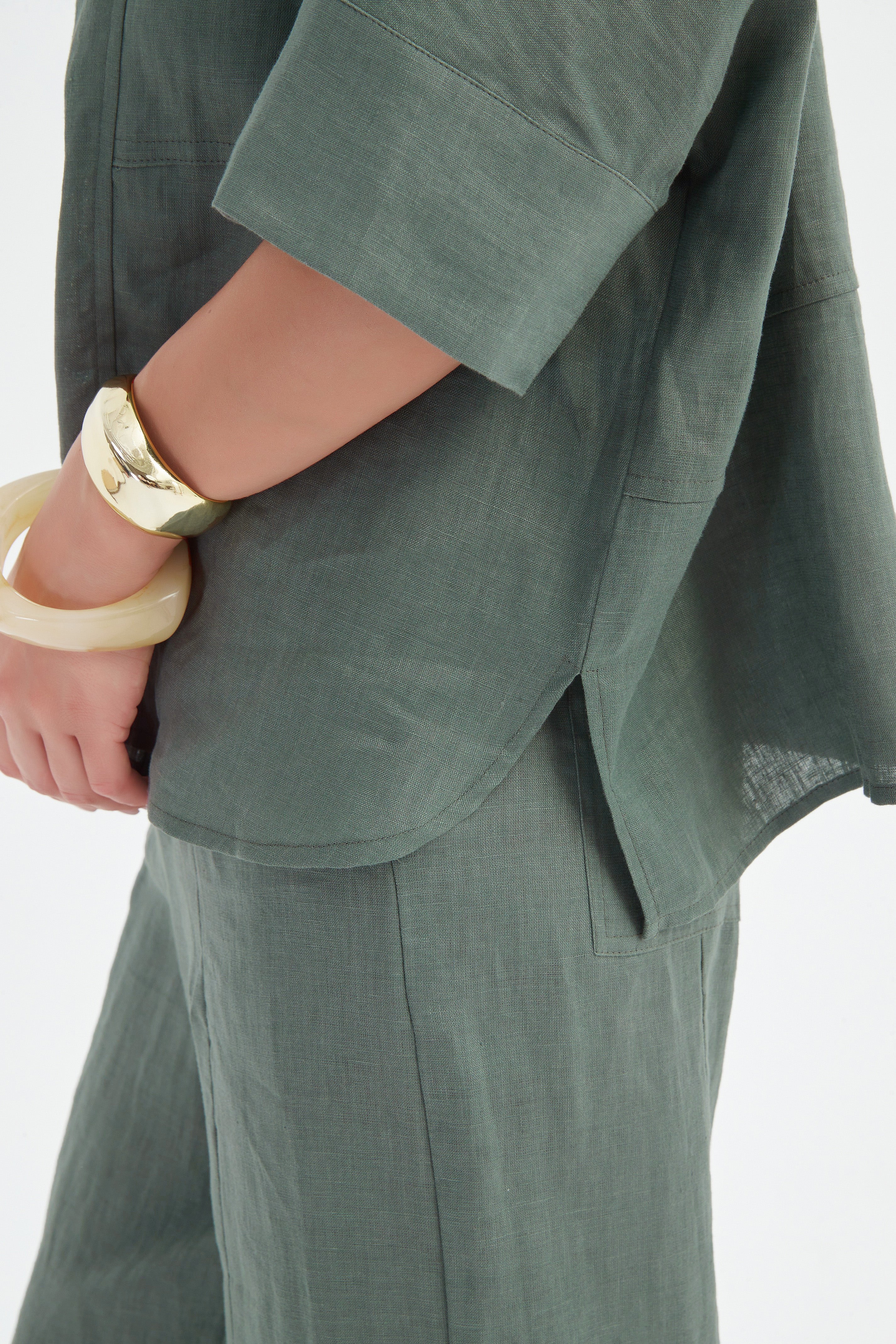 SEAM DETAIL BOXY SHIRT - Image 18