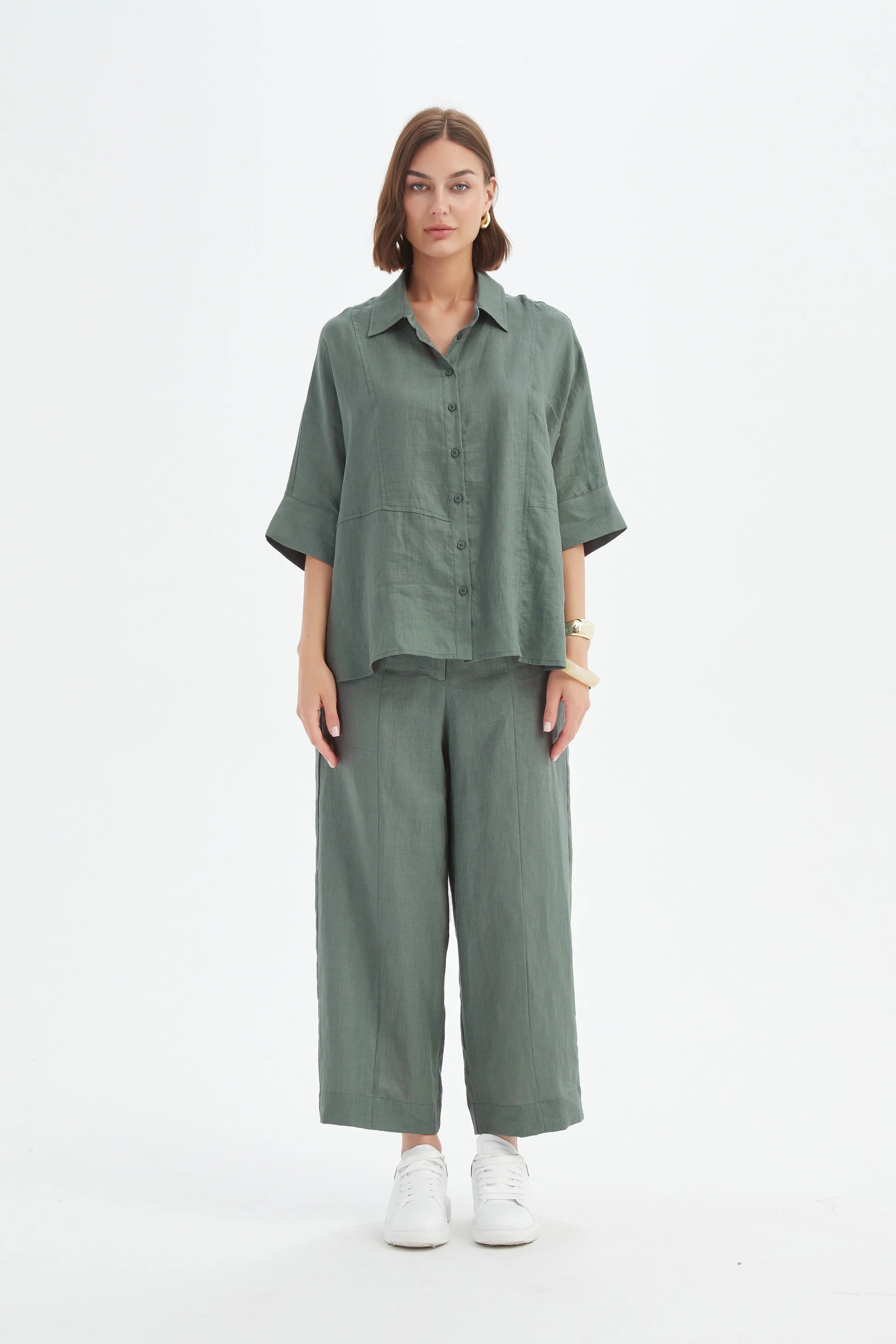 SEAM DETAIL BOXY SHIRT - Image 19