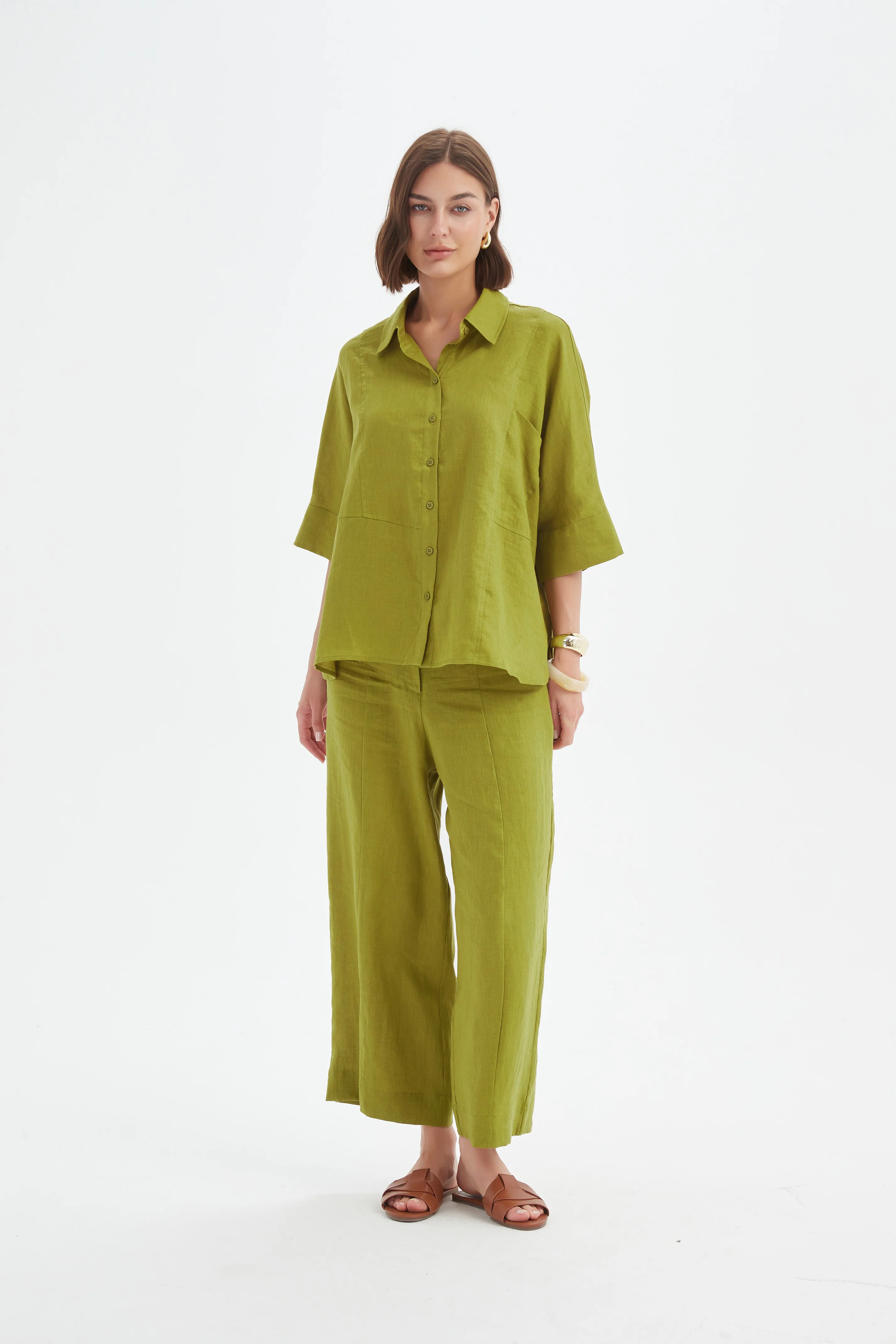 SEAM DETAIL BOXY SHIRT - Image 23