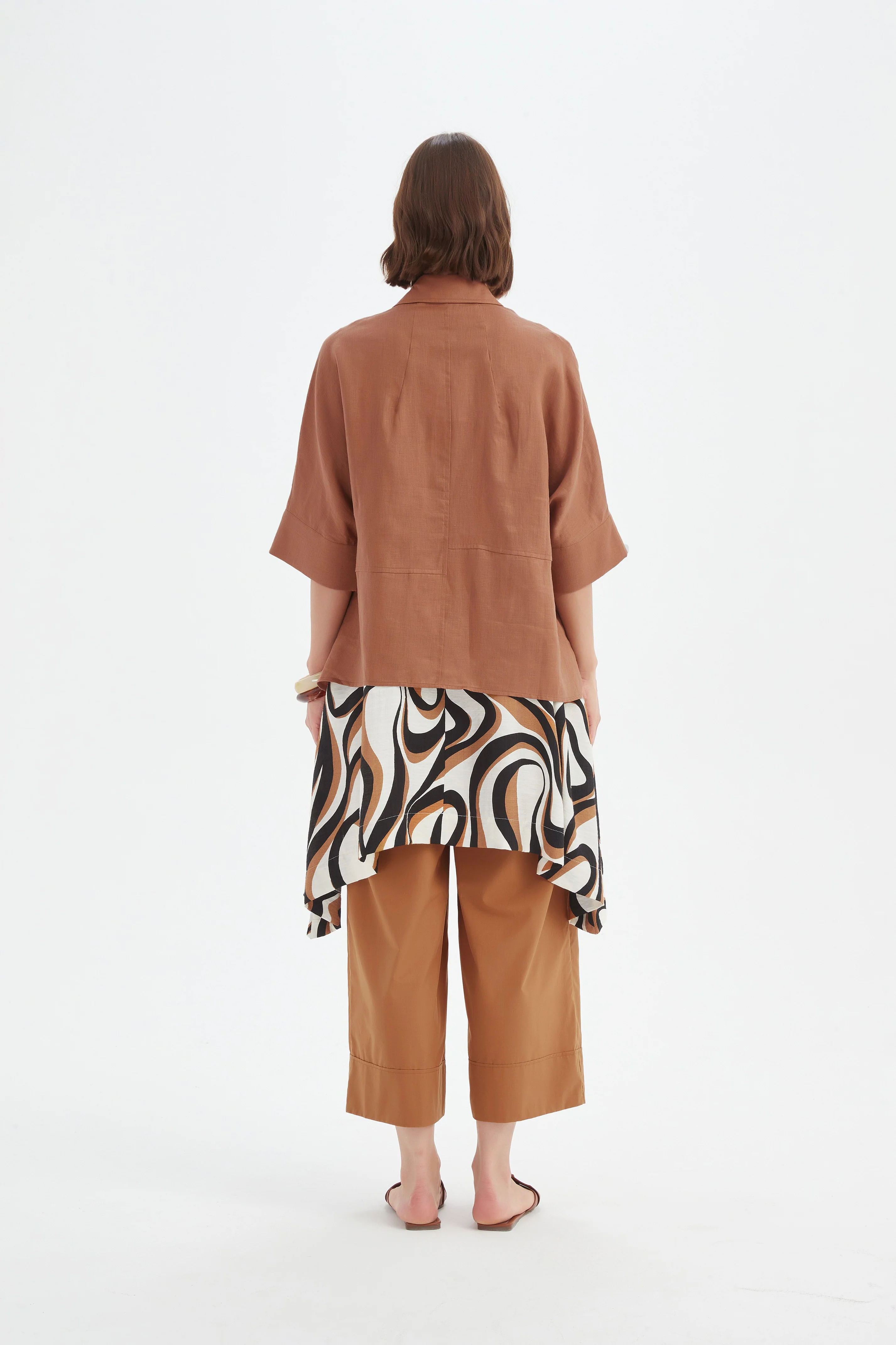 SEAM DETAIL BOXY SHIRT - Image 5