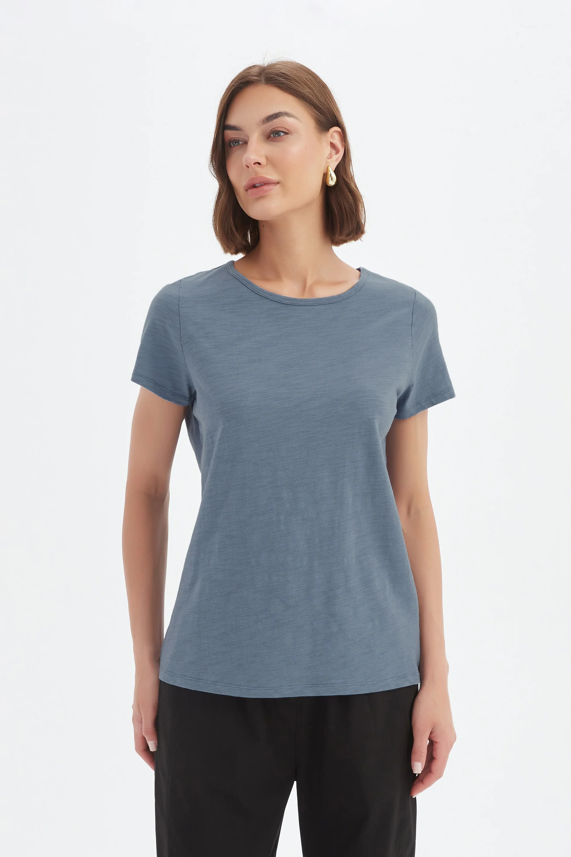 SHORT SLEEVE SLIM TEE - Image 11