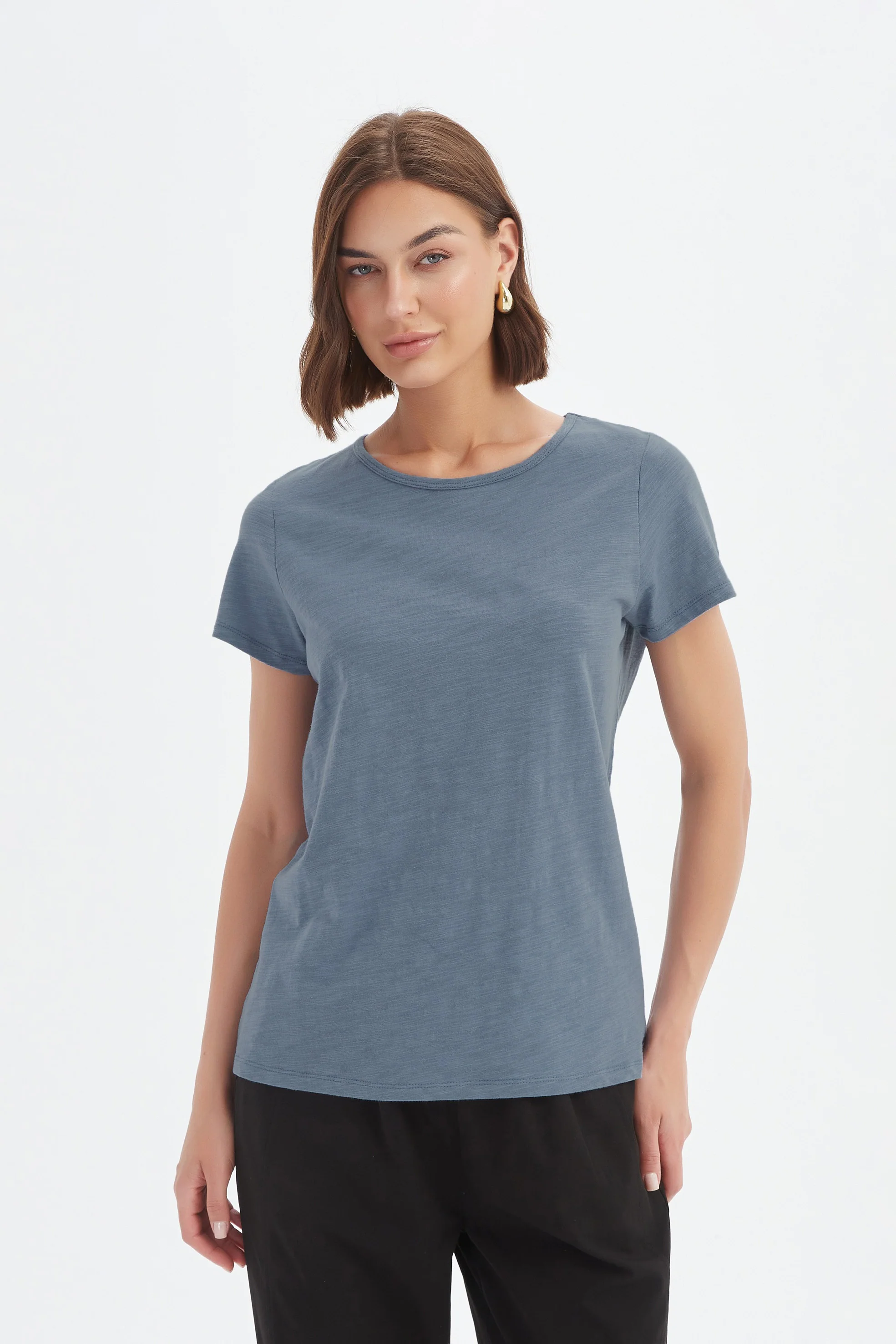 SHORT SLEEVE SLIM TEE - Image 12