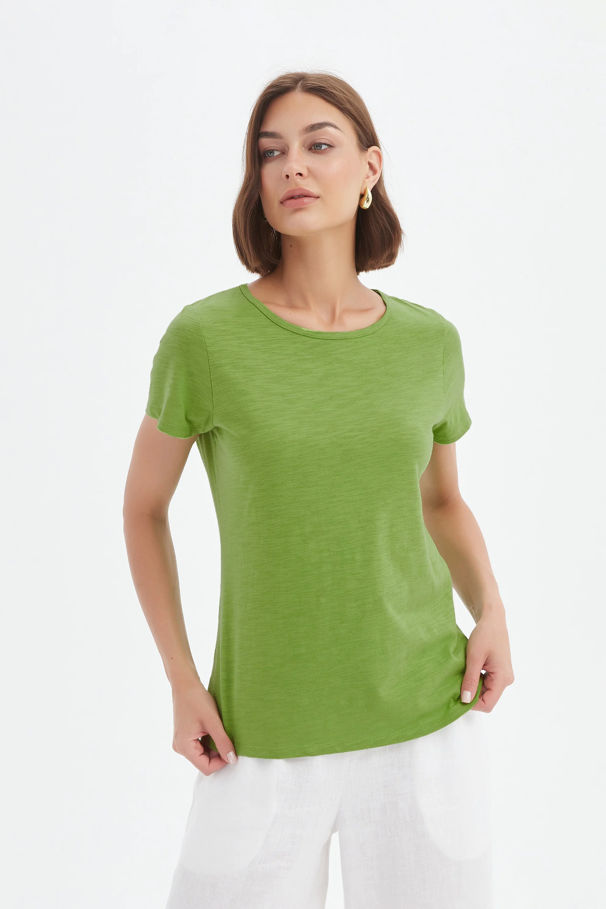 SHORT SLEEVE SLIM TEE - Image 17