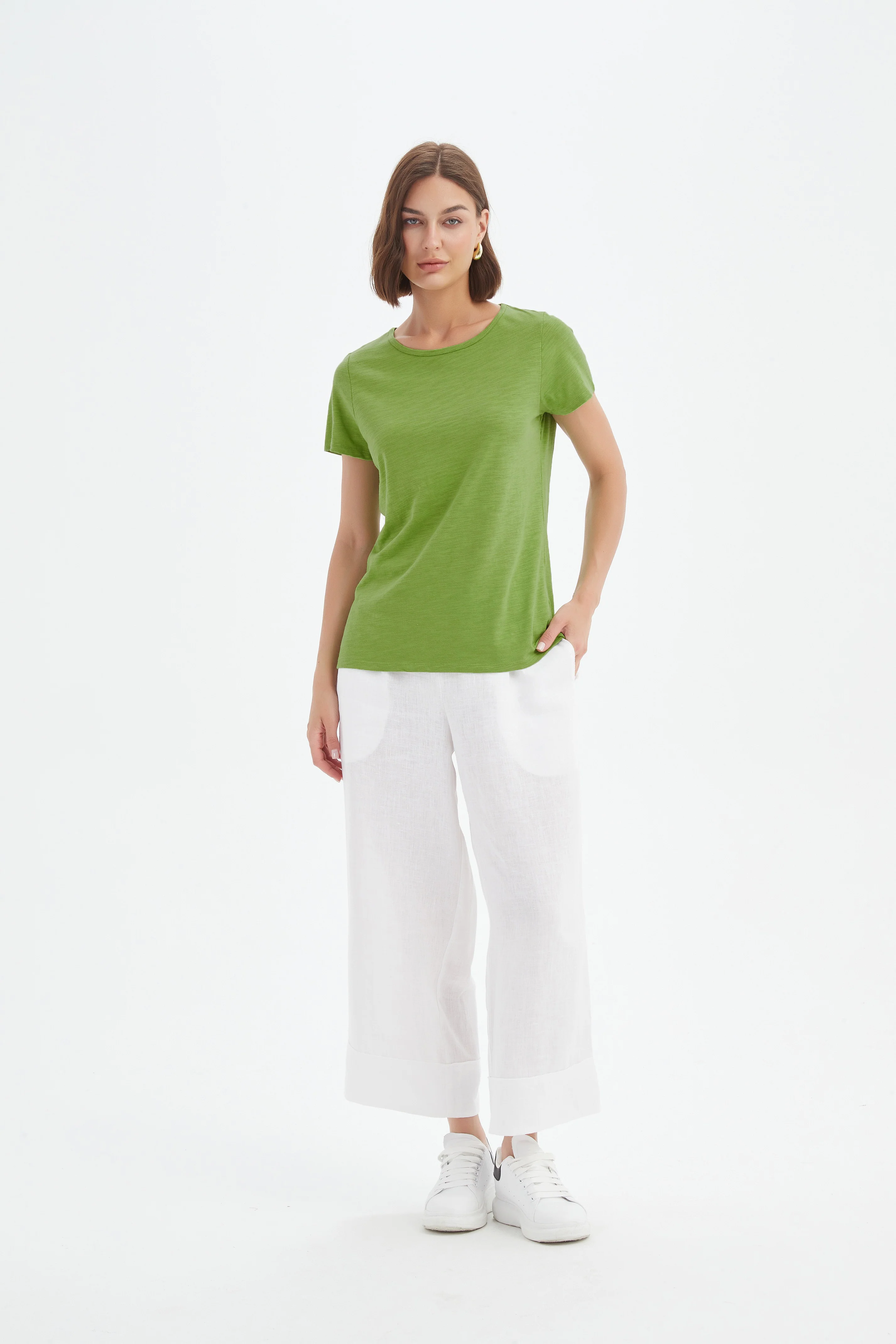 SHORT SLEEVE SLIM TEE - Image 18