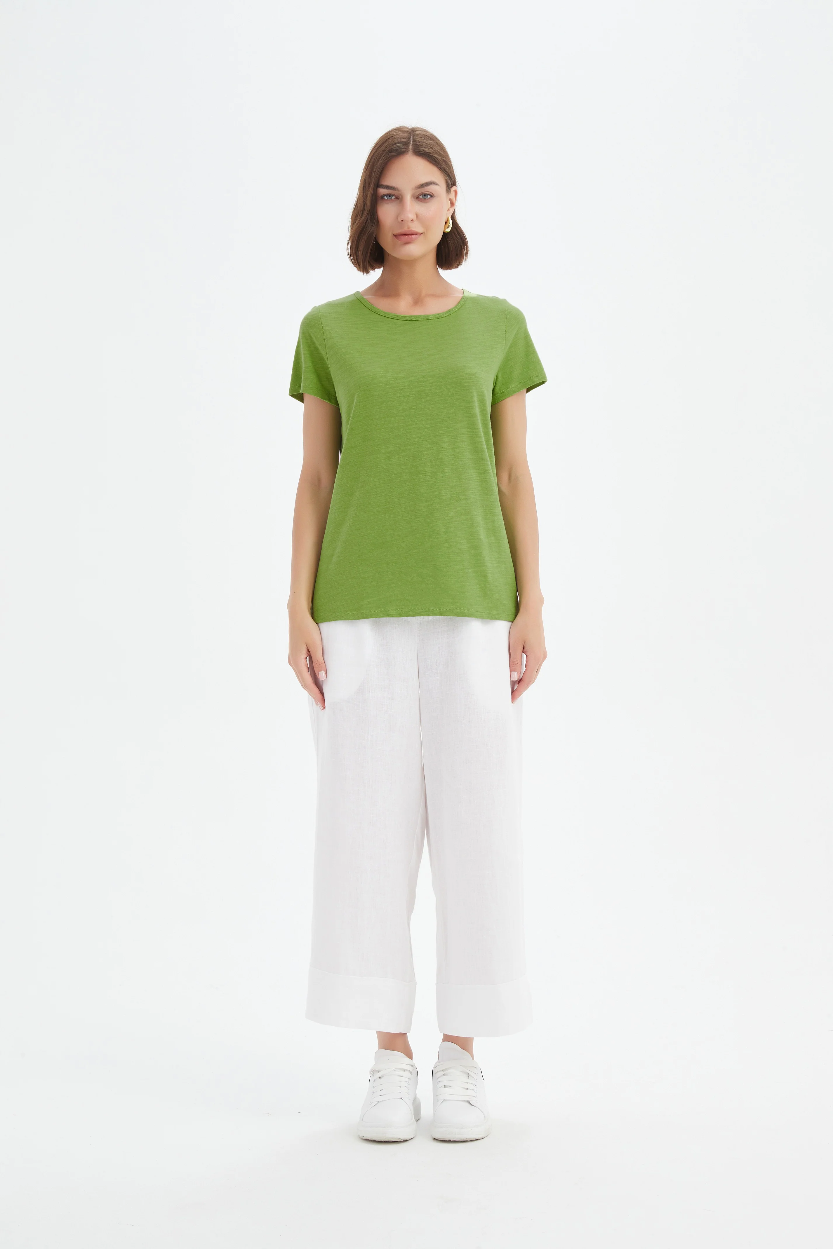 SHORT SLEEVE SLIM TEE - Image 19